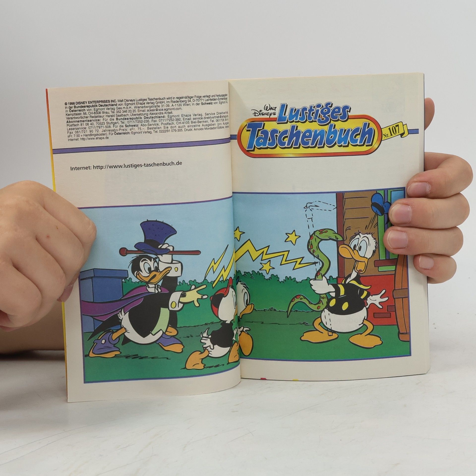 Walt Disney Lustiges Taschenbuch 107. Der makabre Magier