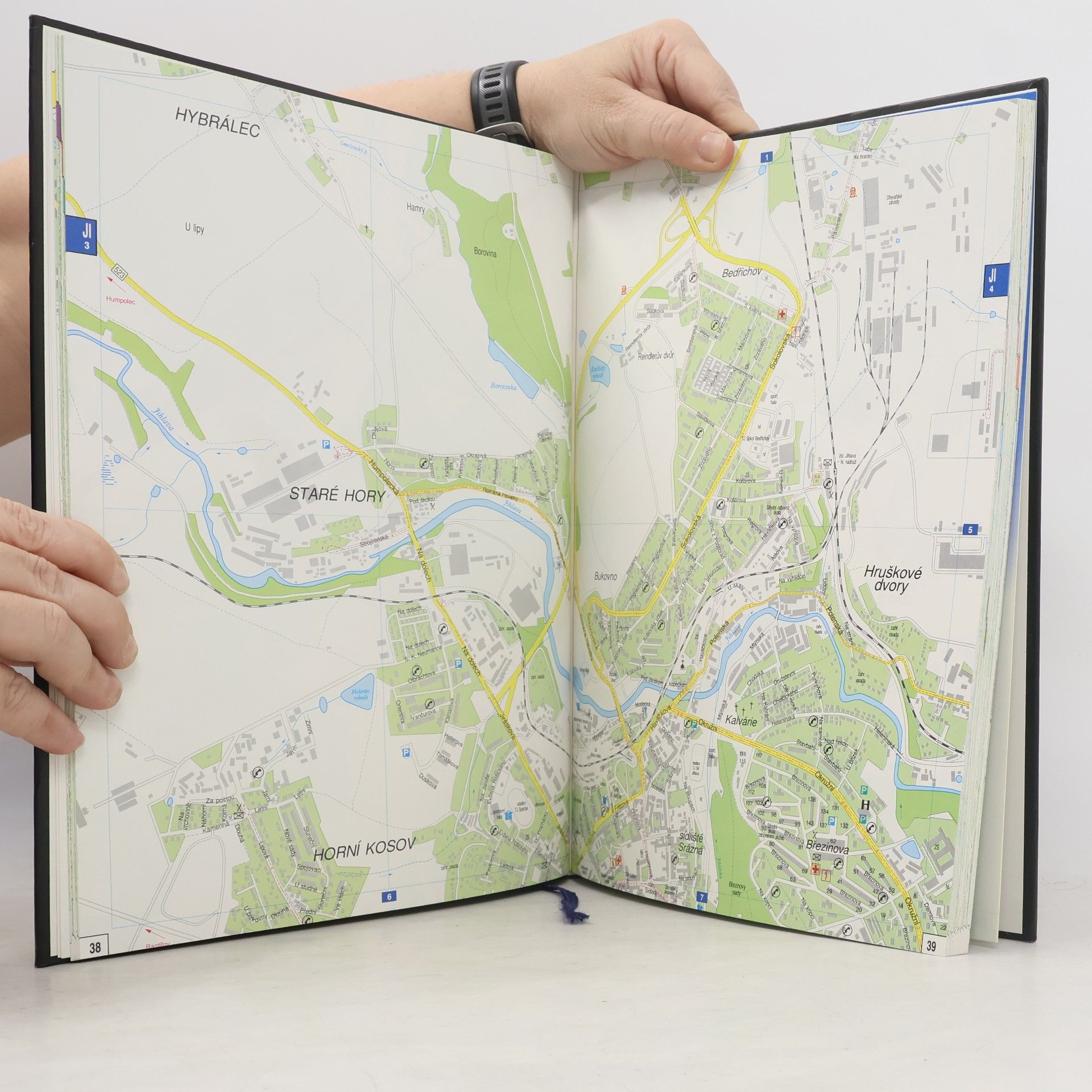 Kolektiv autorů Autoatlas 1, Jižní a Severní Morava Jižní a Severní Morava