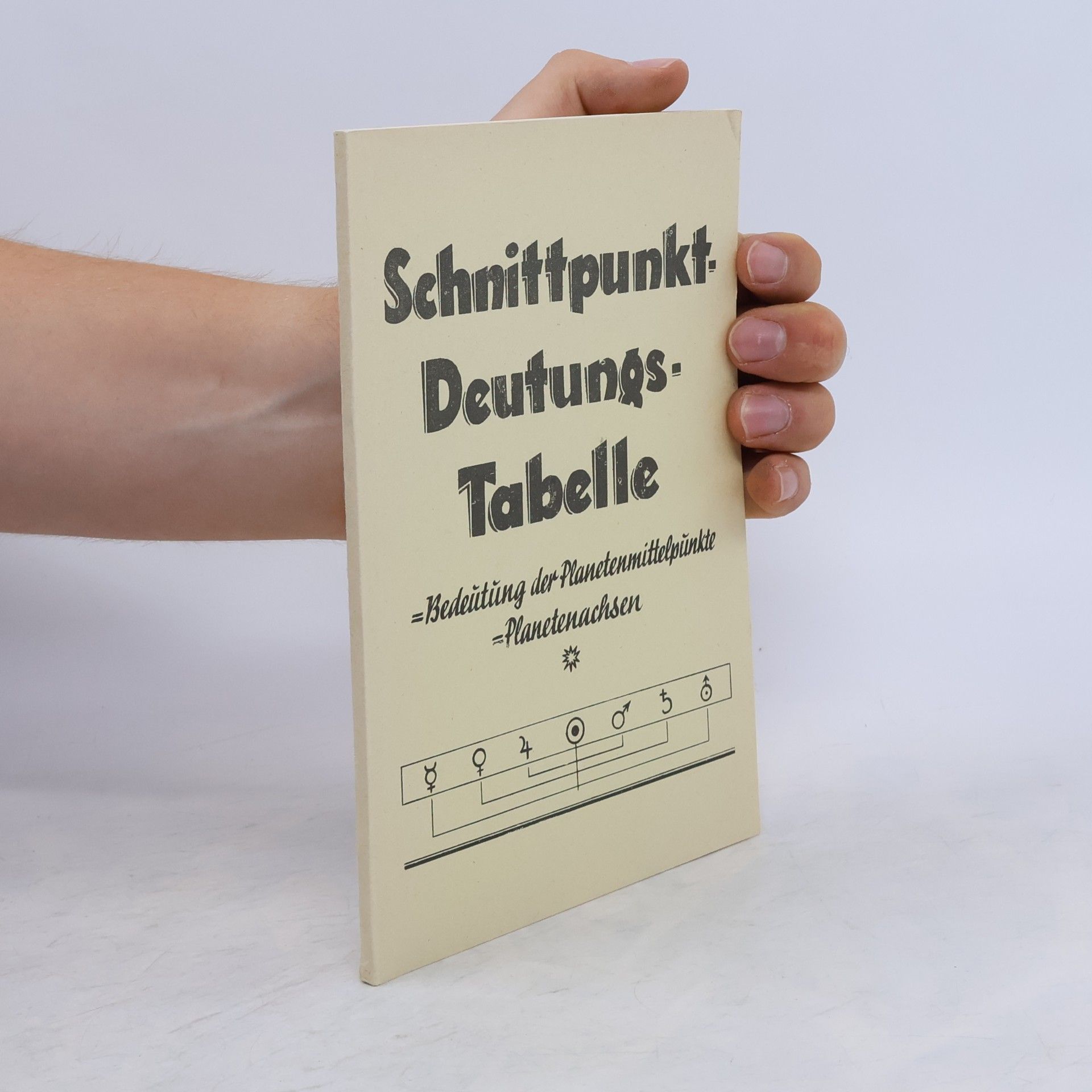 Autores varios Schnittpunkt-Deutungs-Tabelle