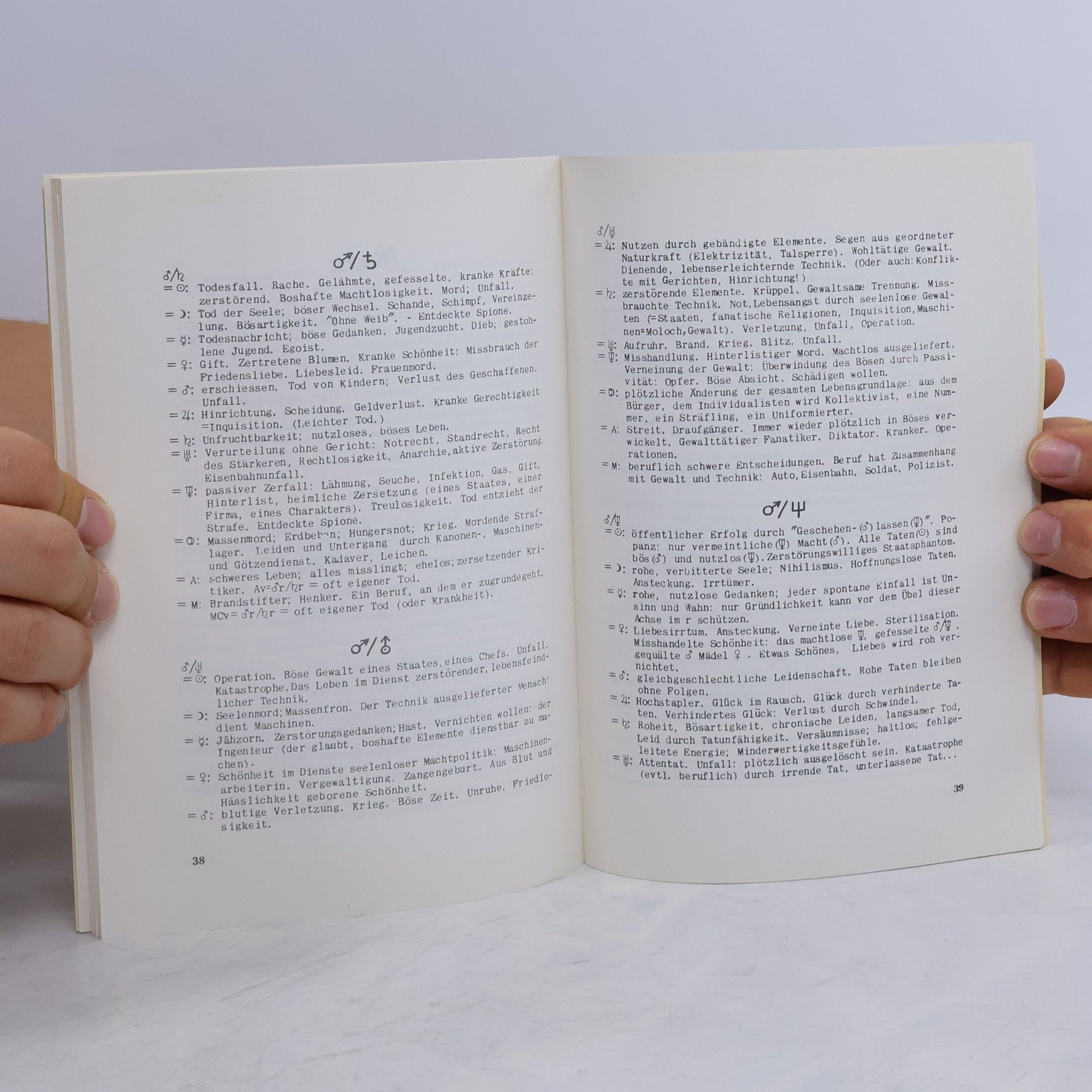 Autorenkollektiv Schnittpunkt-Deutungs-Tabelle