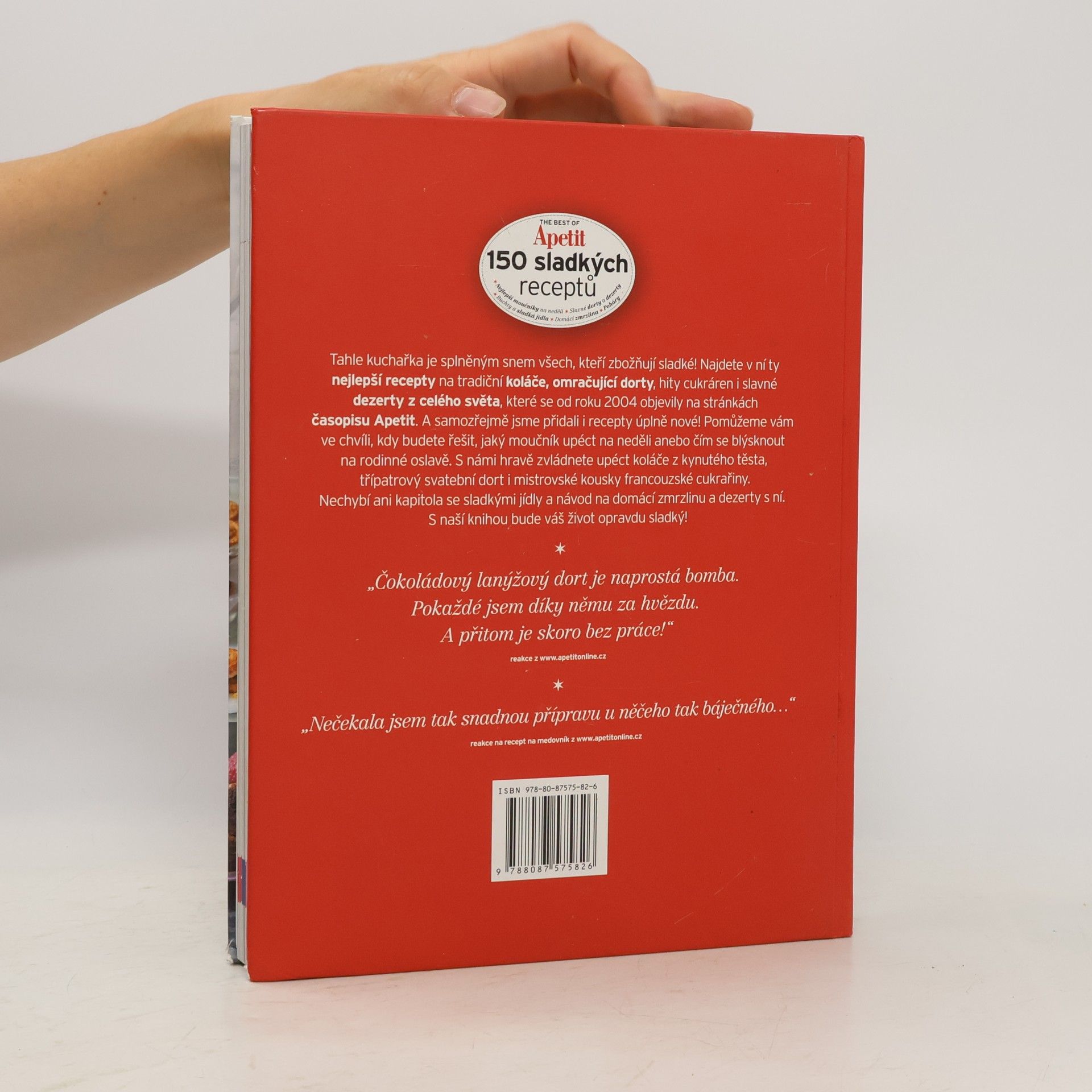 Autorenkollektiv The best of Apetit : 150 sladkých receptů Apetit