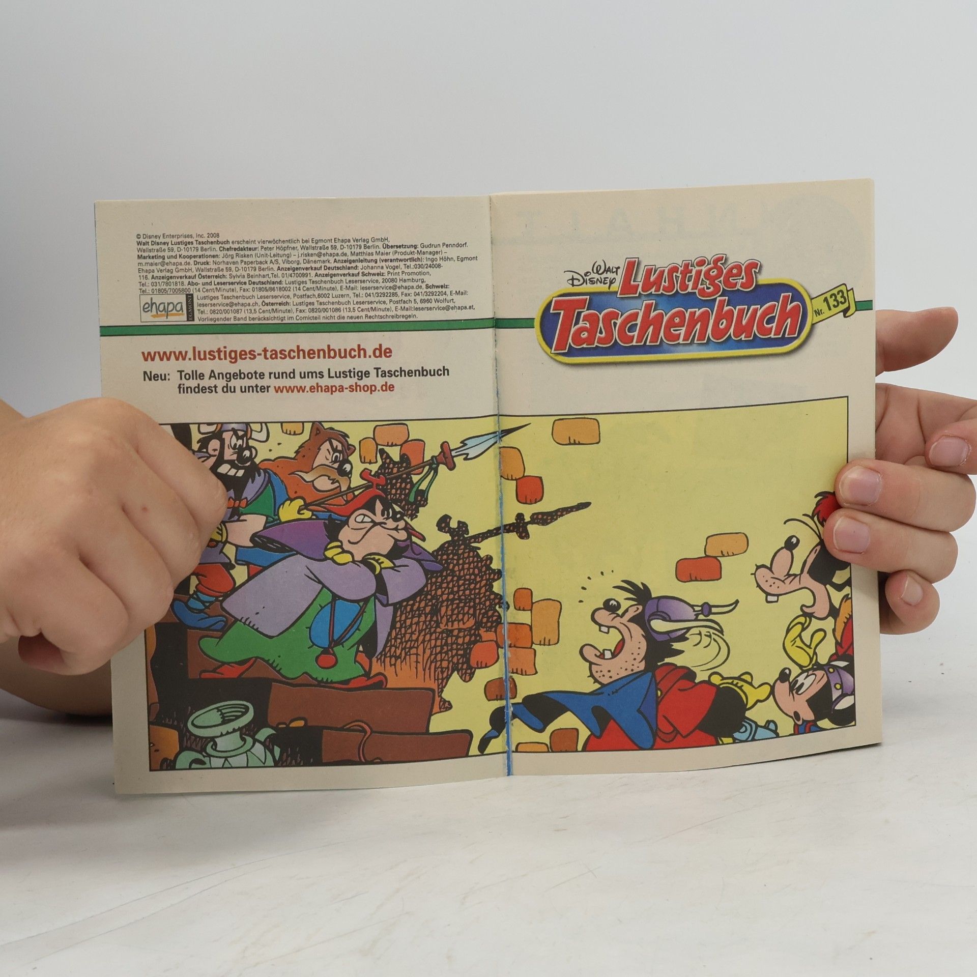 Walt Disney Lustiges Taschenbuch 133. Attila der Hunnenkönig