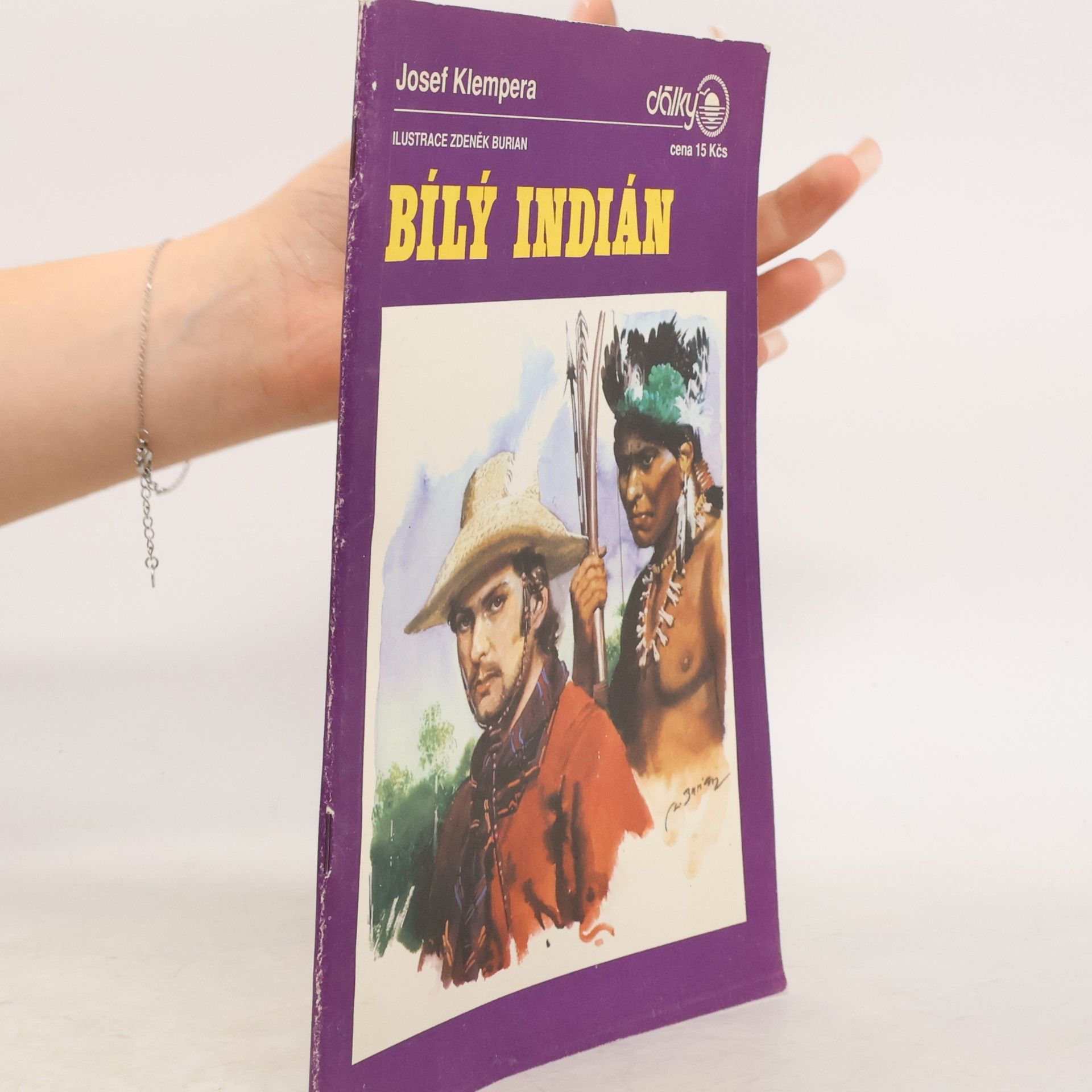 Zdeněk Burian Bílý Indián : O A. V. Fričovi
