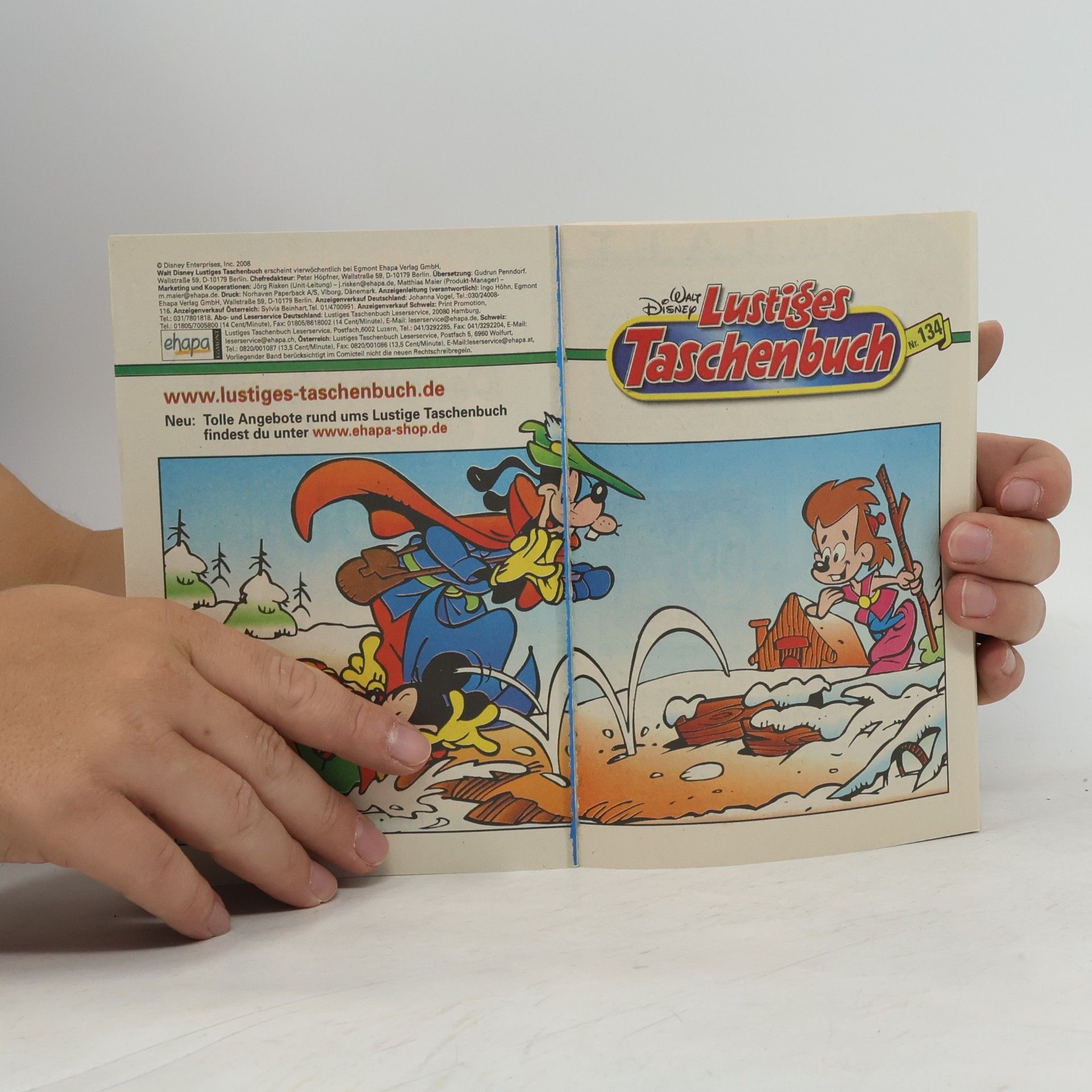 Walt Disney Lustiges Taschenbuch 134. Der schwebende Geldspeicher