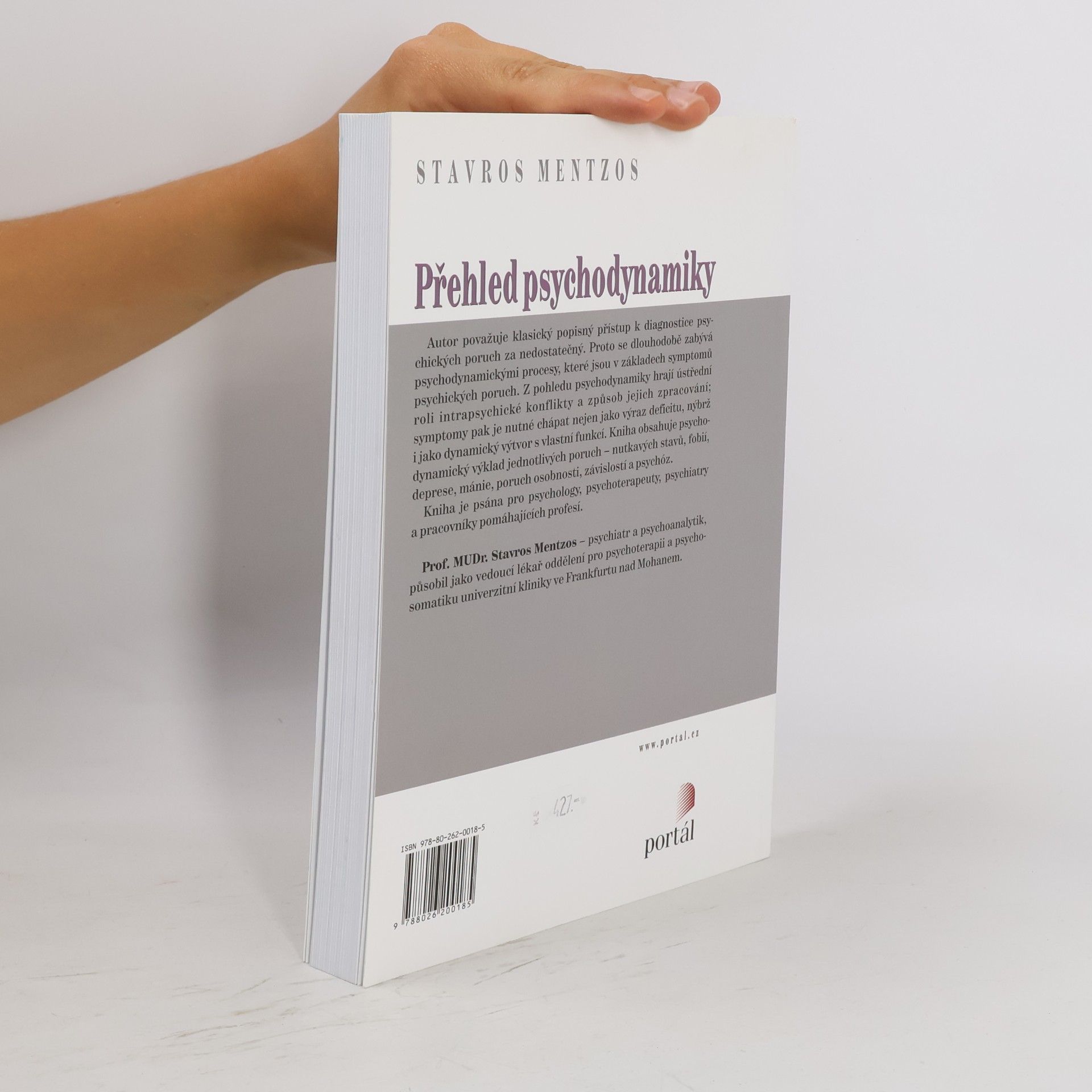Stavros Mentzos Přehled psychodynamiky