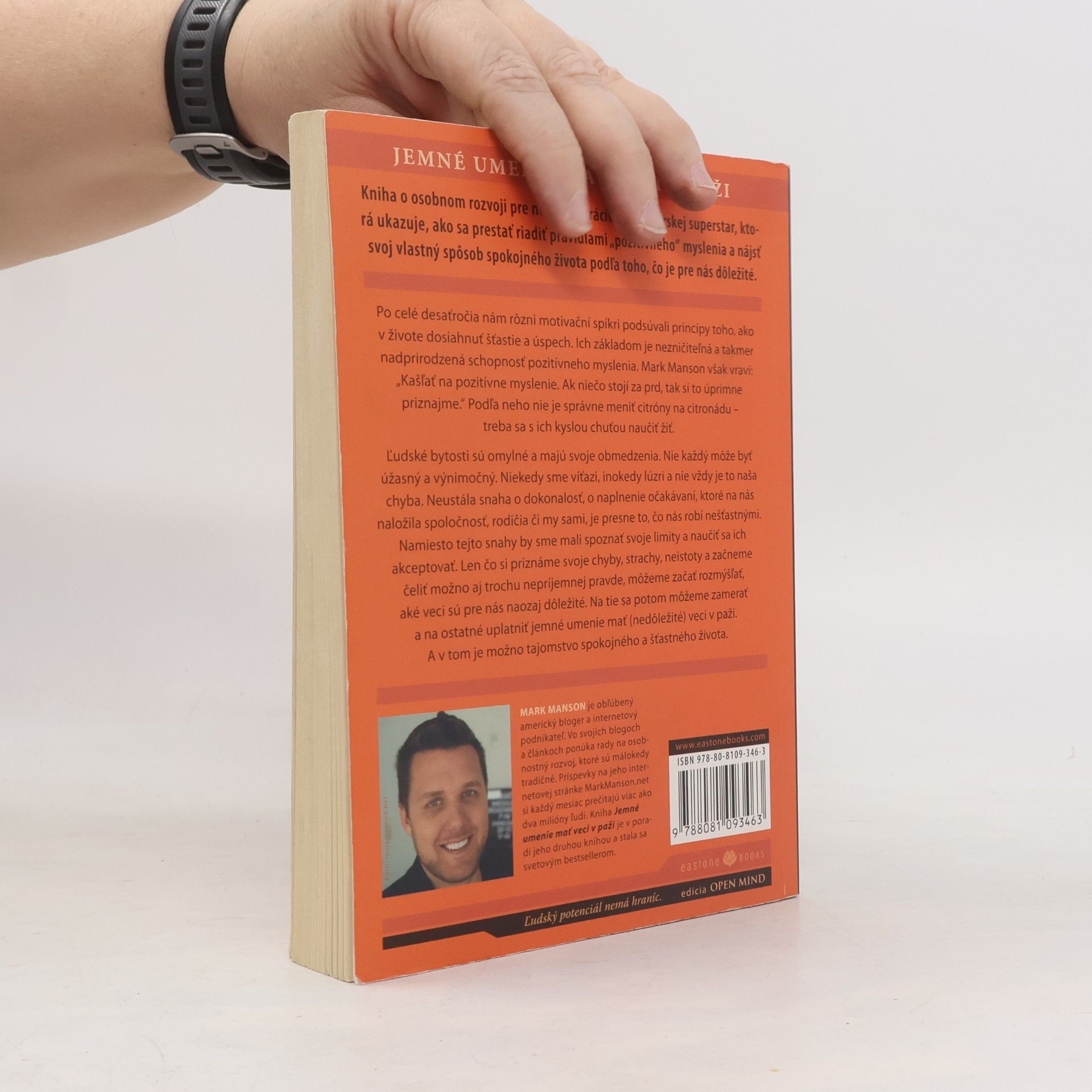 Mark Manson Jemné umenie mať veci v p**i