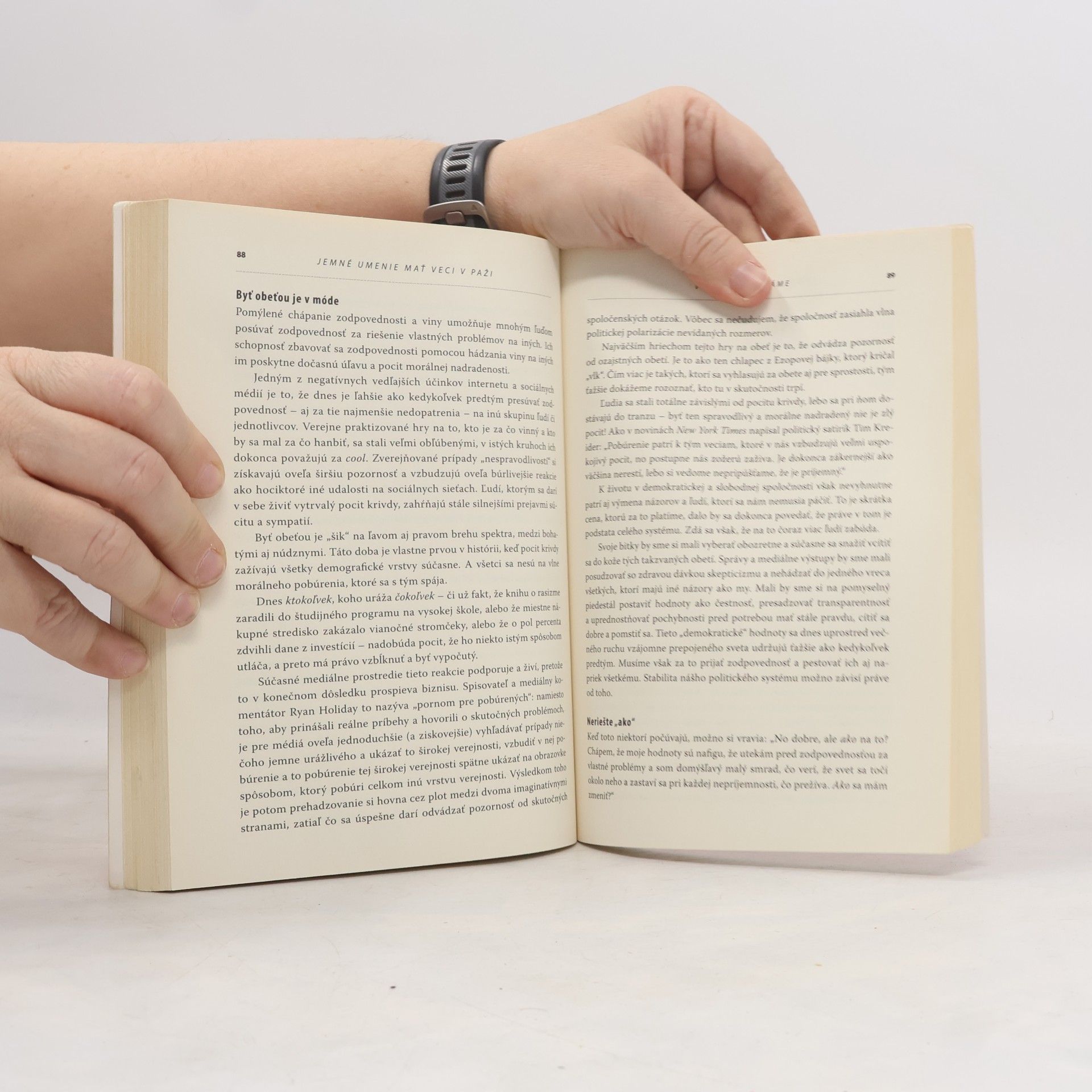 Mark Manson Jemné umenie mať veci v p**i