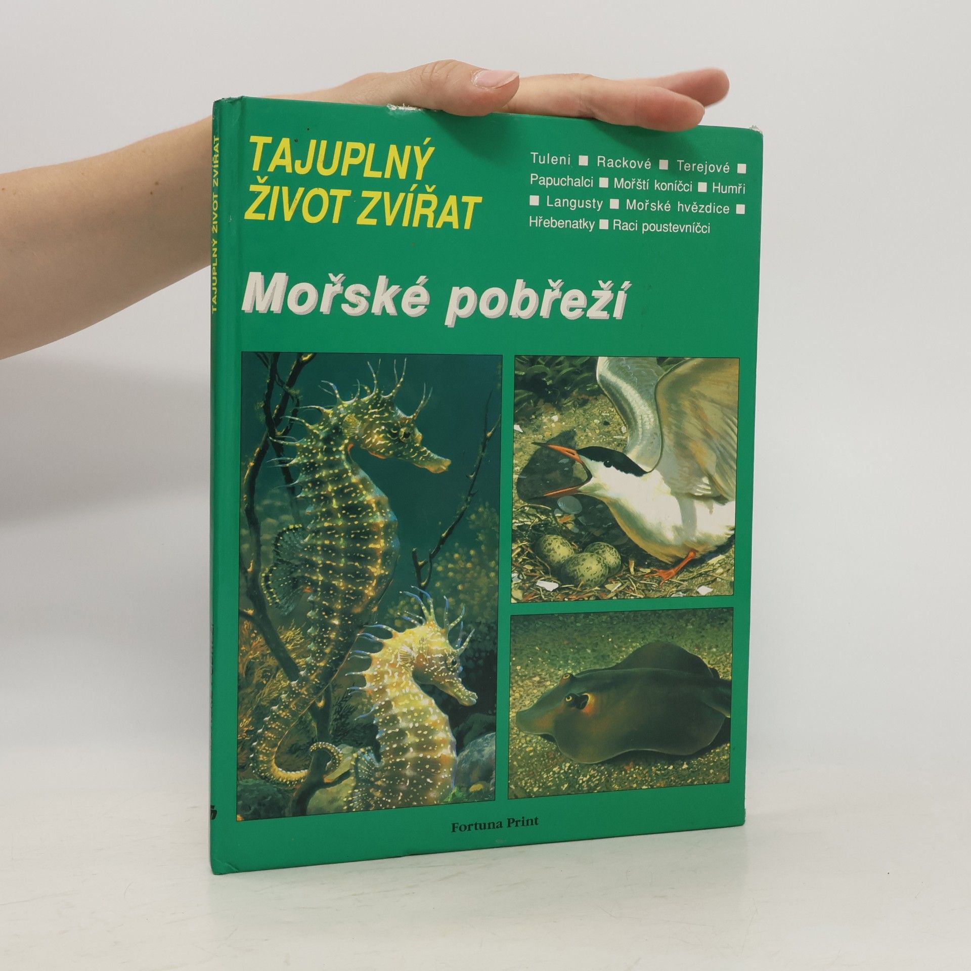 Charles Roux Tajuplný život zvířat: Mořské pobřeží