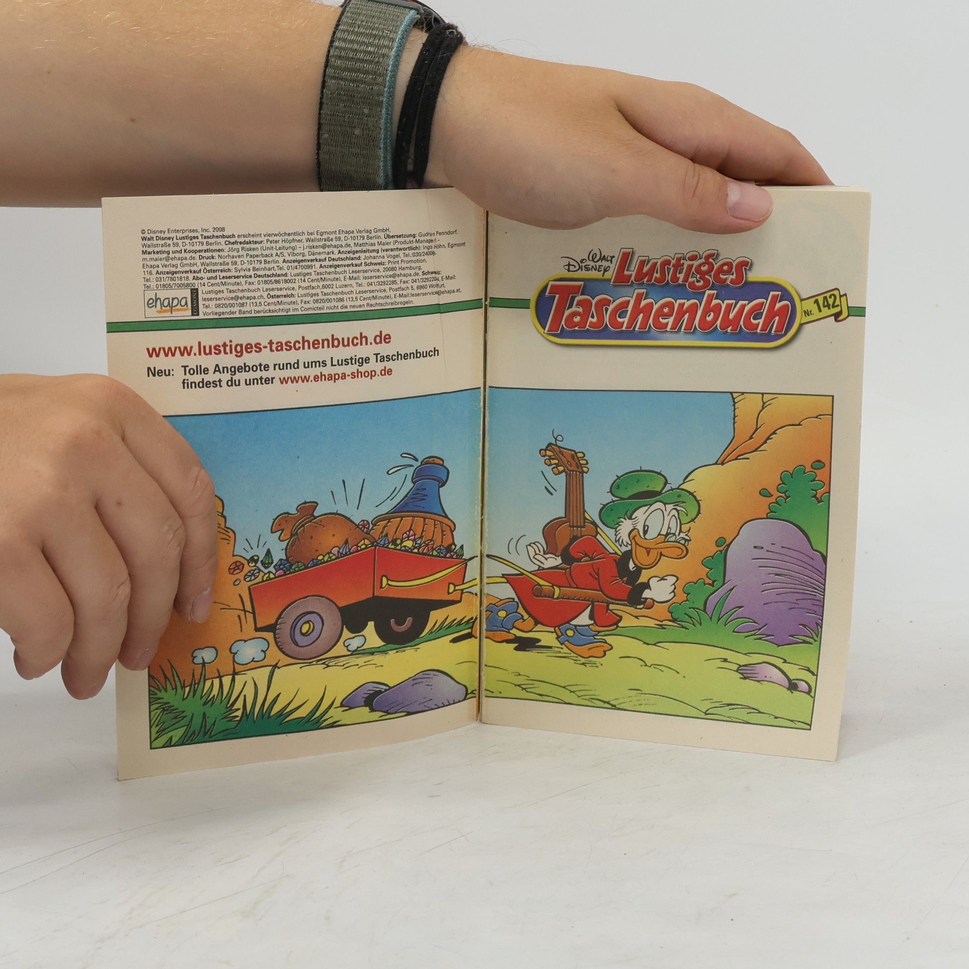 Walt Disney Lustiges Taschenbuch 142. Goldene Träume