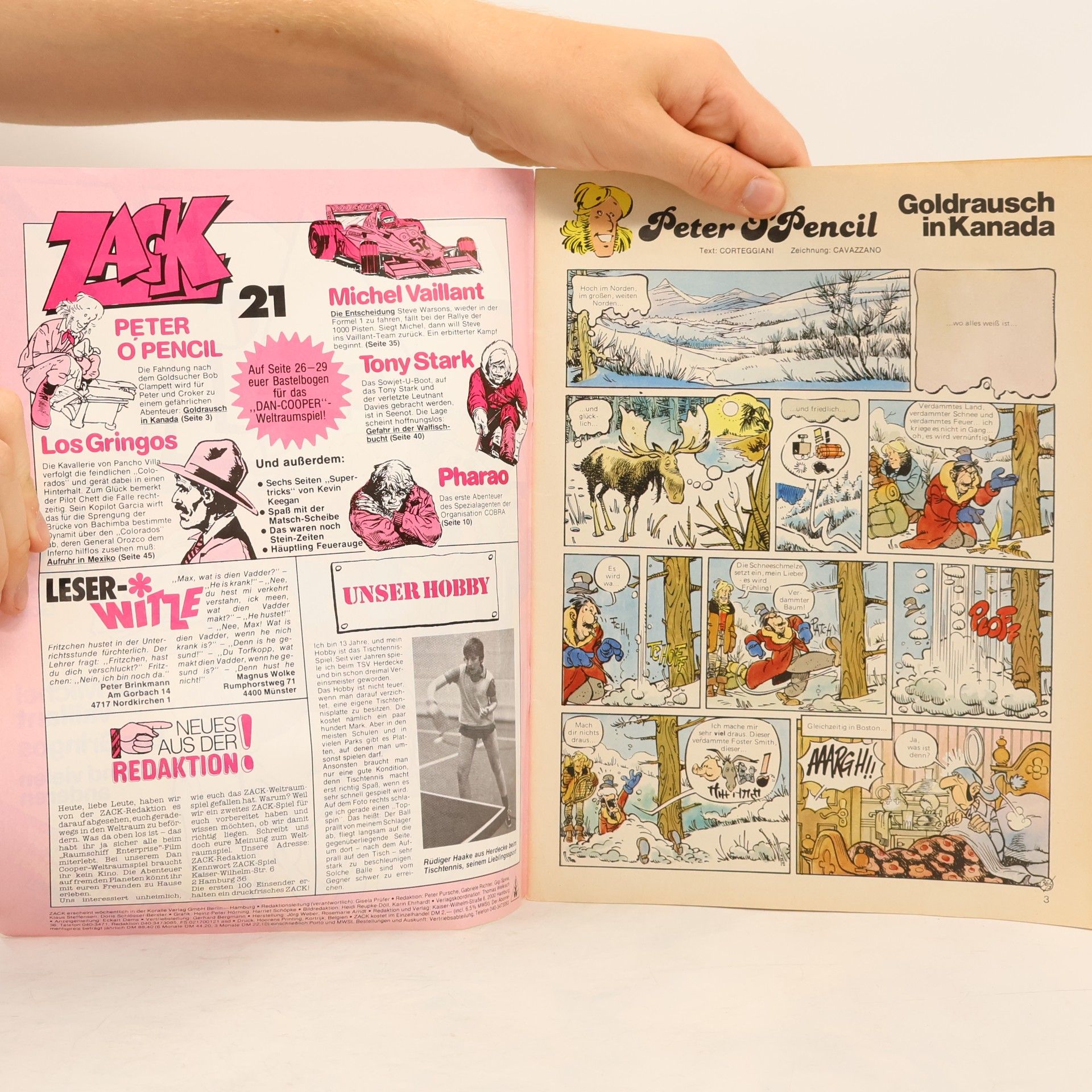 Collectif d'auteurs Zack 21