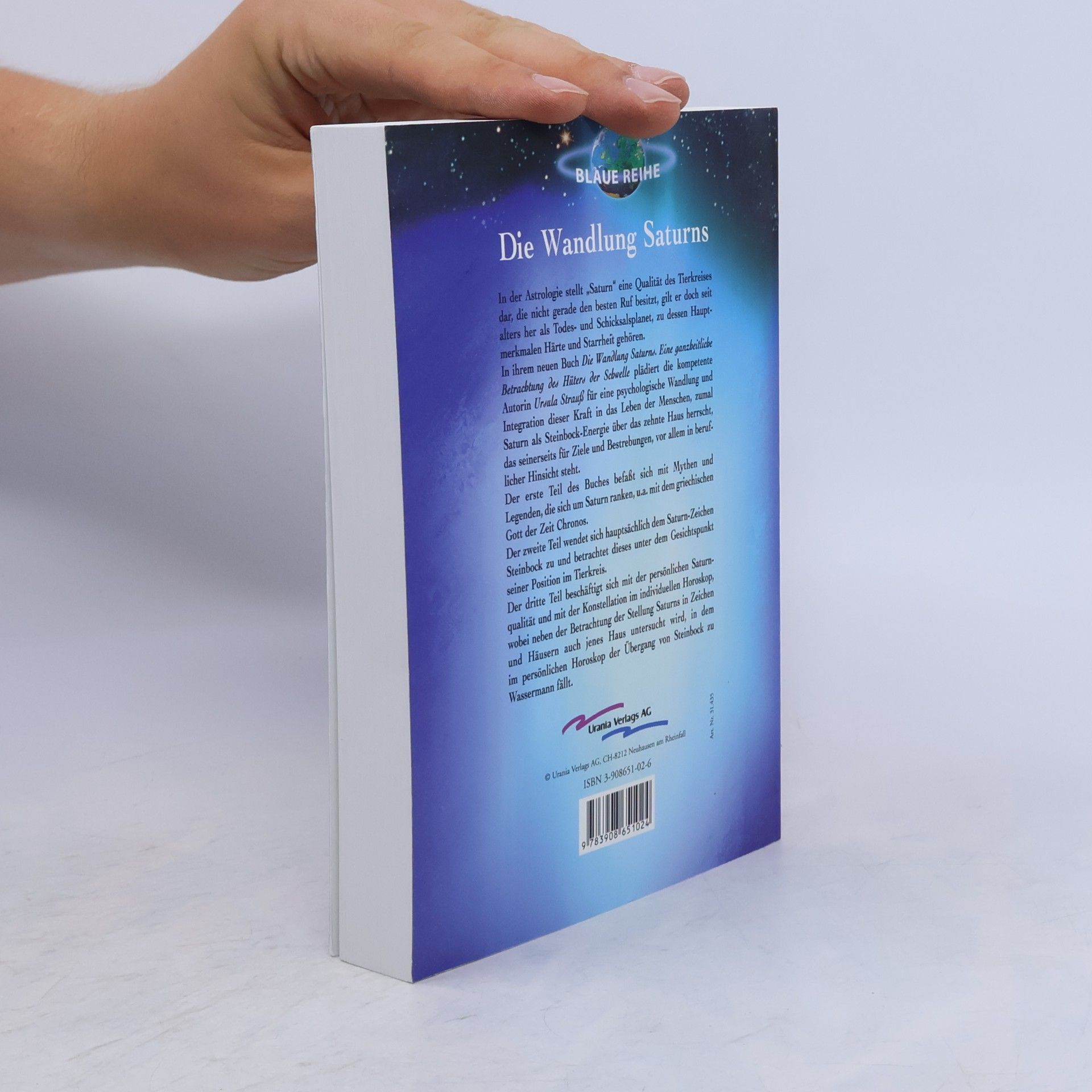 Ursula Strauss Blaue Reihe: Die Wandlung Saturns