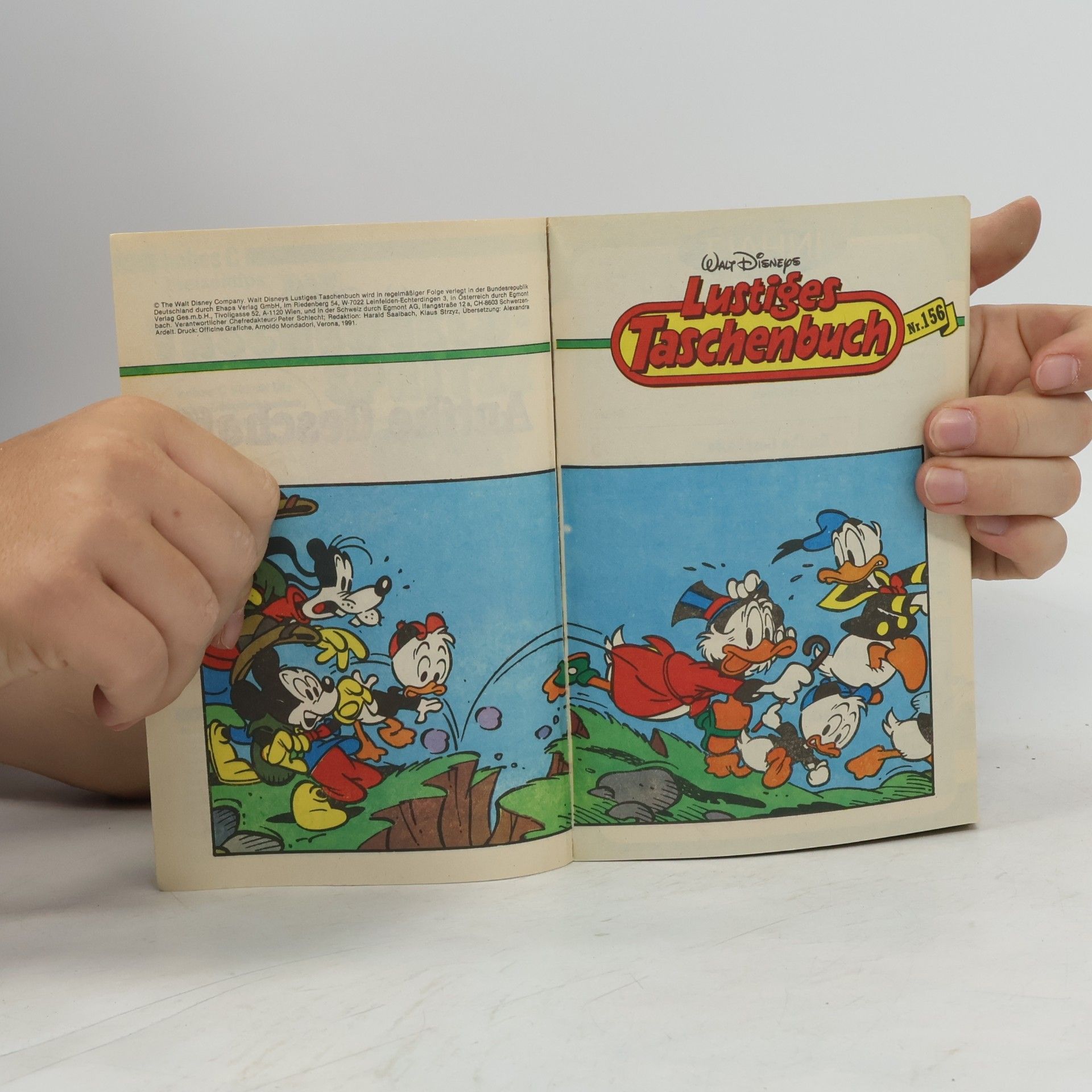 Walt Disney Antike Geschäfte. Lustiges Taschenbuch. Nr. 156