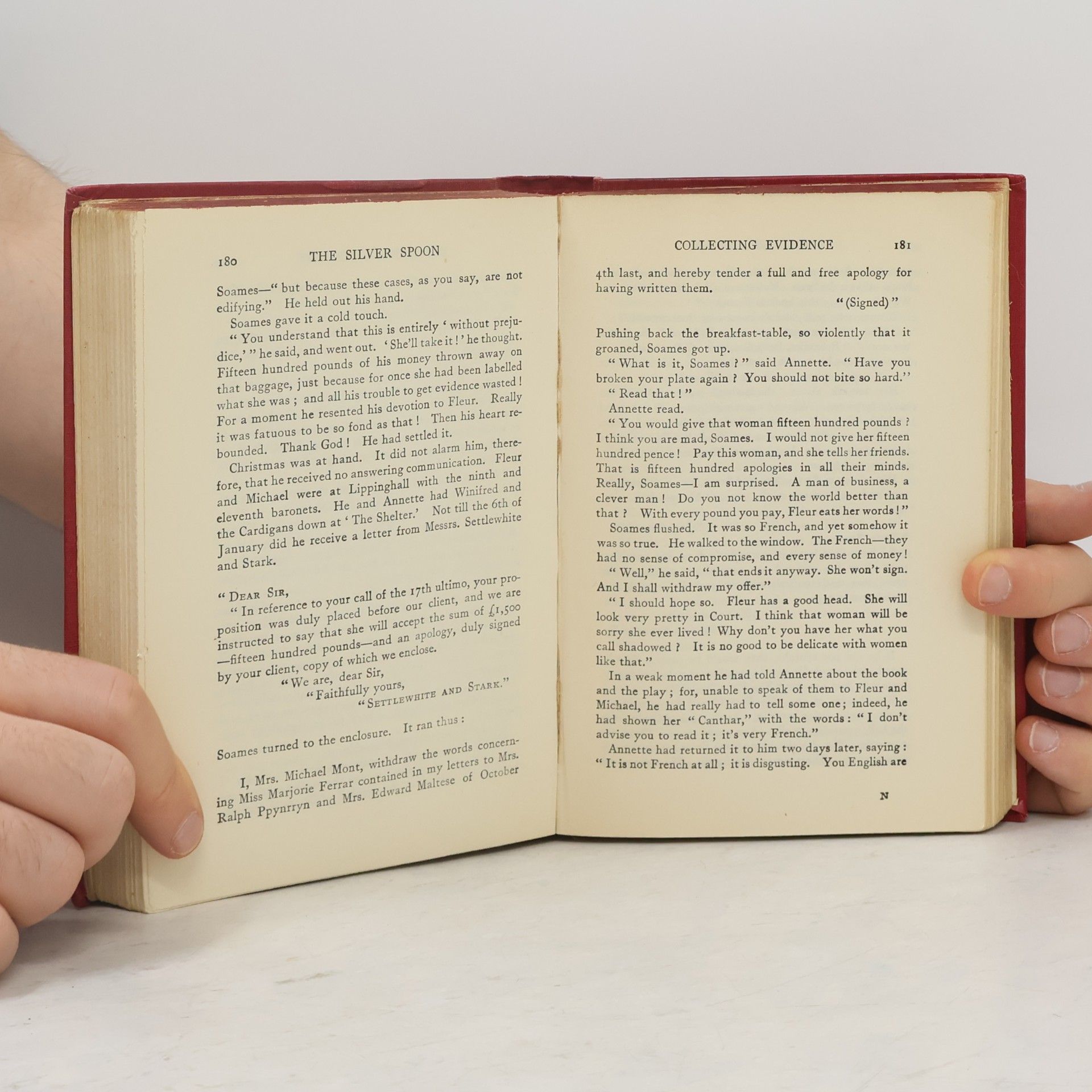 John Galsworthy The silver Spoon