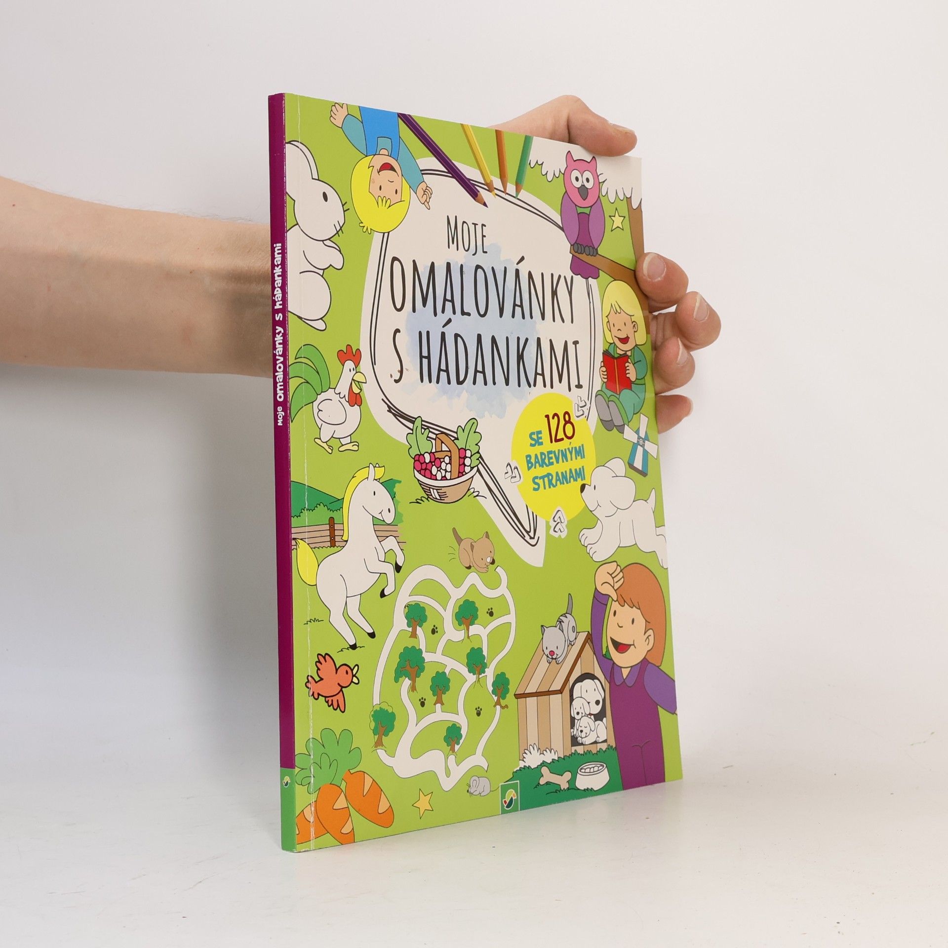 Autorenkollektiv Moje maľovanky s hádankami