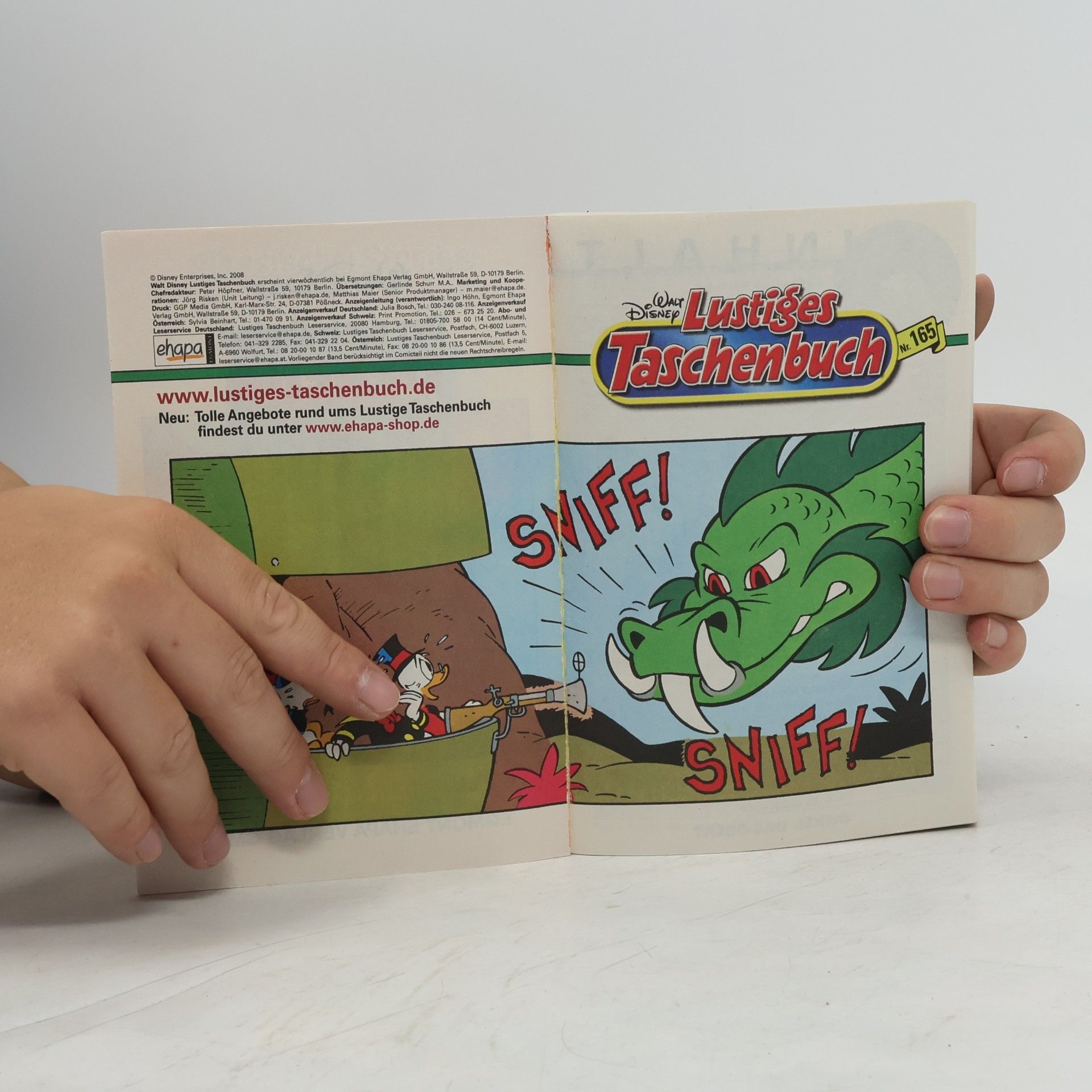 Walt Disney Lustiges Taschenbuch 165, Der dreizähnige Drache