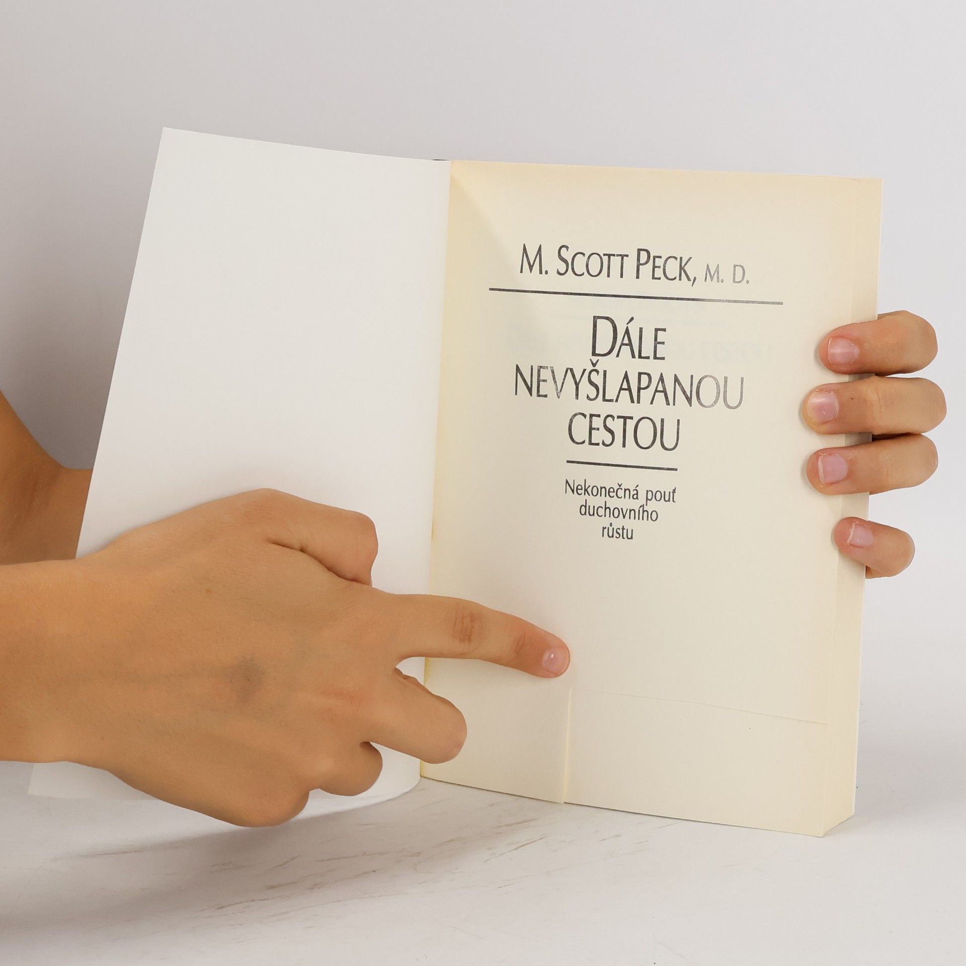 Morgan Scott Peck Dále nevyšlapanou cestou.