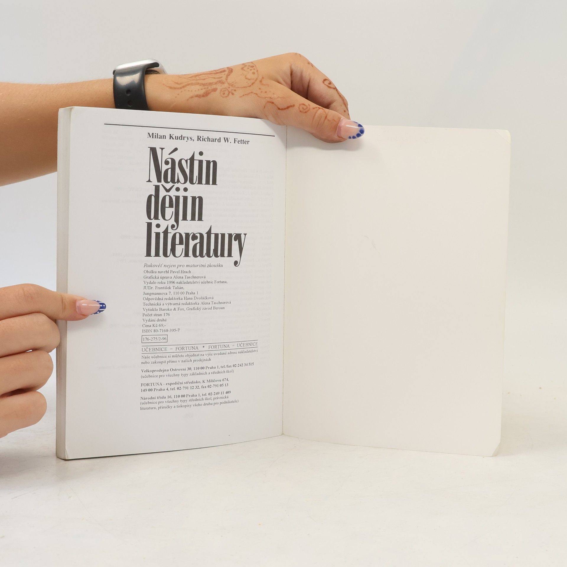 Milan Kudrys Nástin dějin literatury : rukověť nejen pro maturitní zkoušku