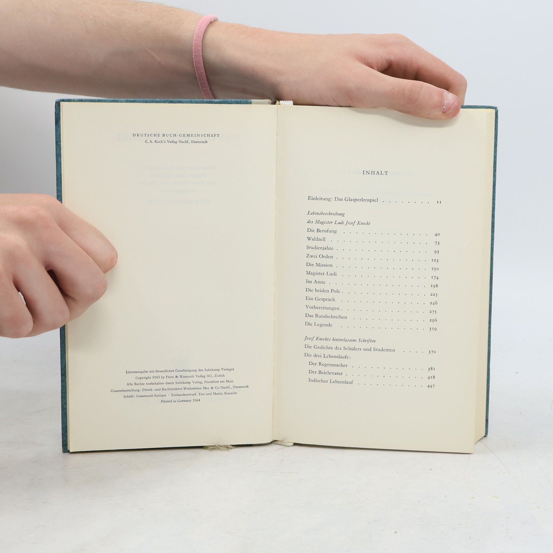 Hermann Hesse Das Glasperlenspiel