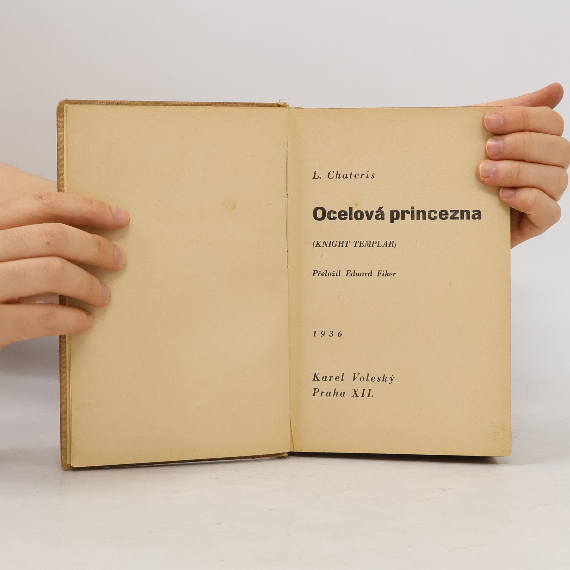 Leslie Charteris Ocelová princezna