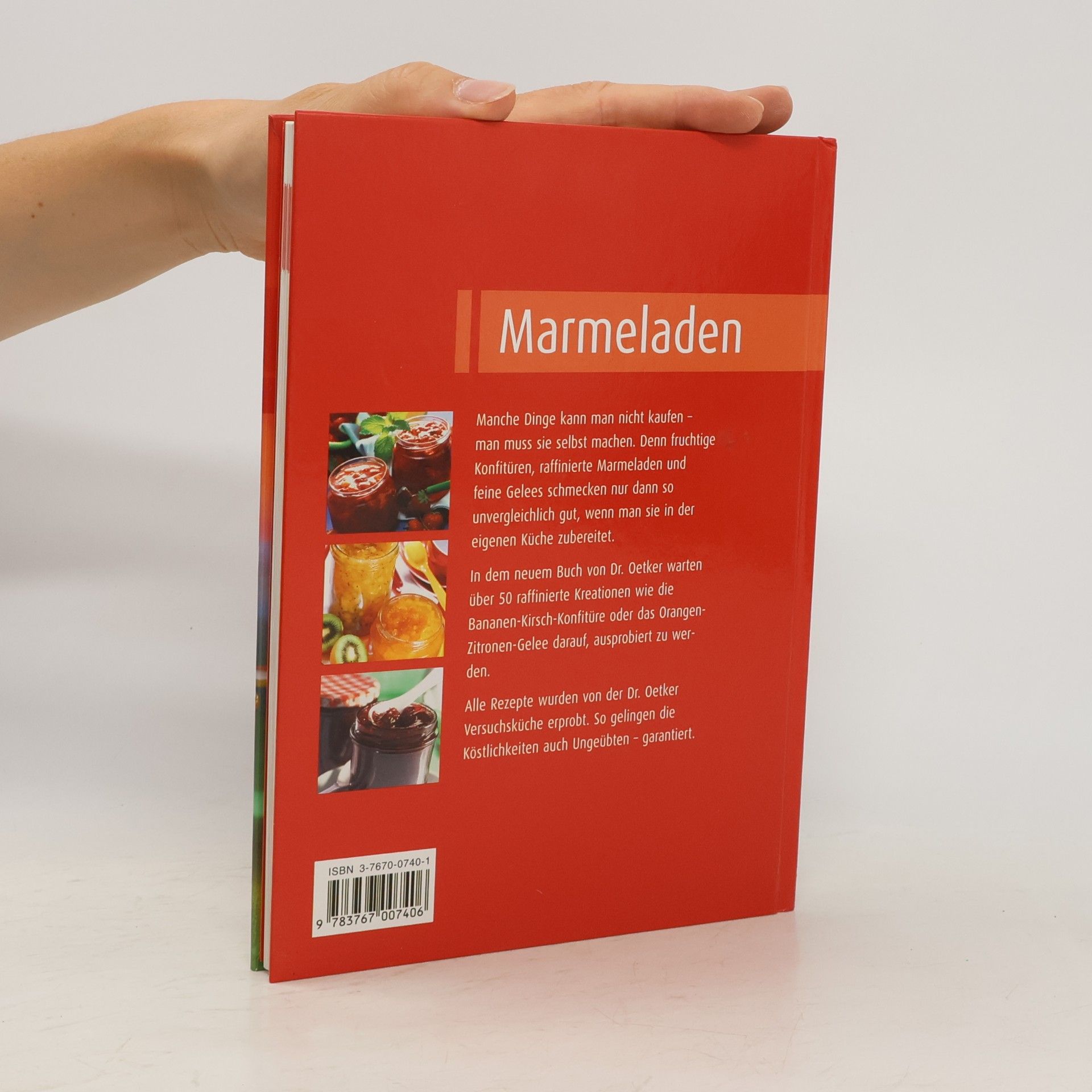 Sabine Puppe Dr. Oetker Marmeladen