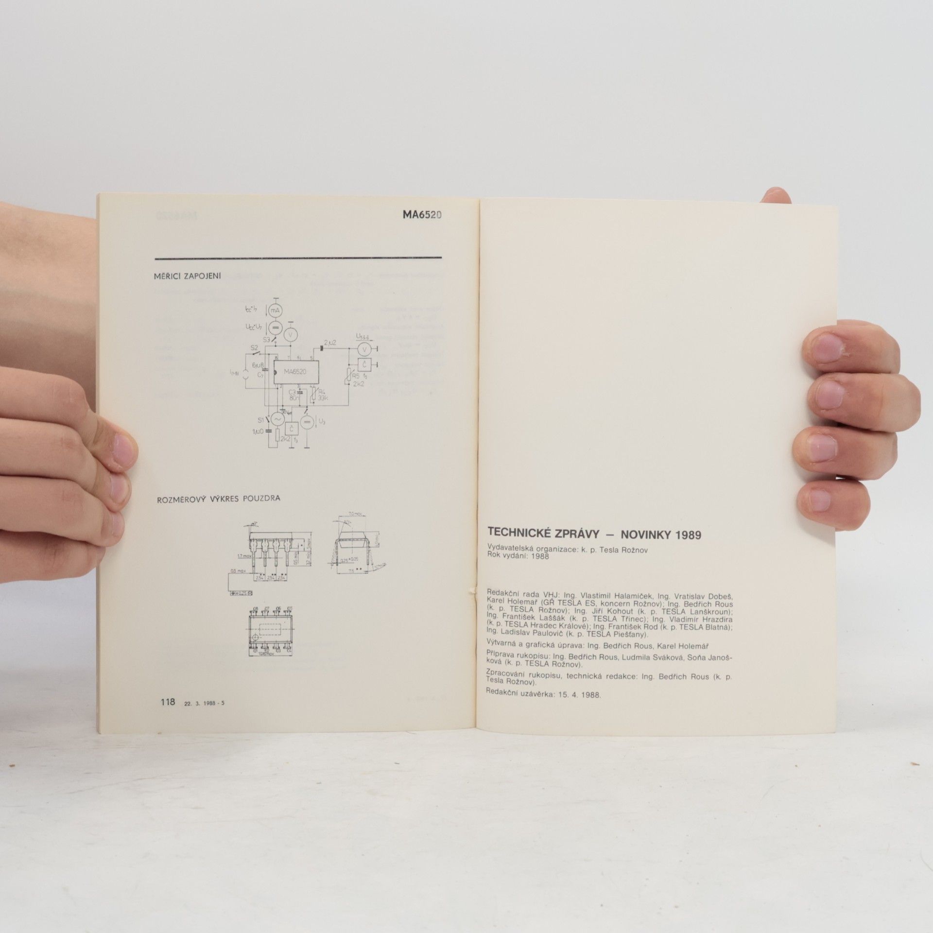 Kolektiv autorů Technické zprávy: novinky 1989