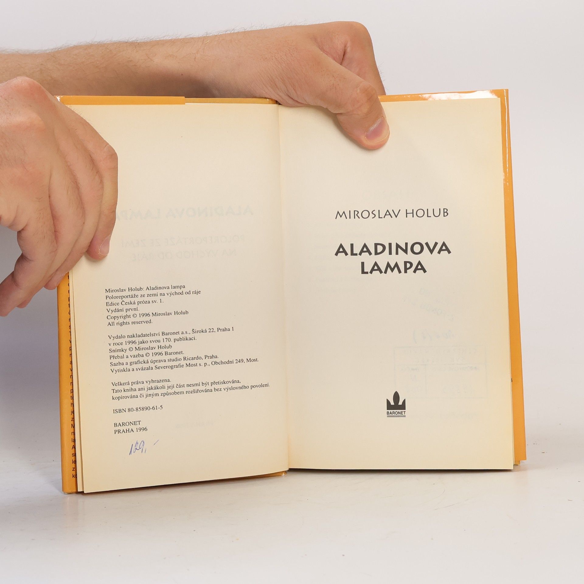 Miroslav Holub Aladinova lampa