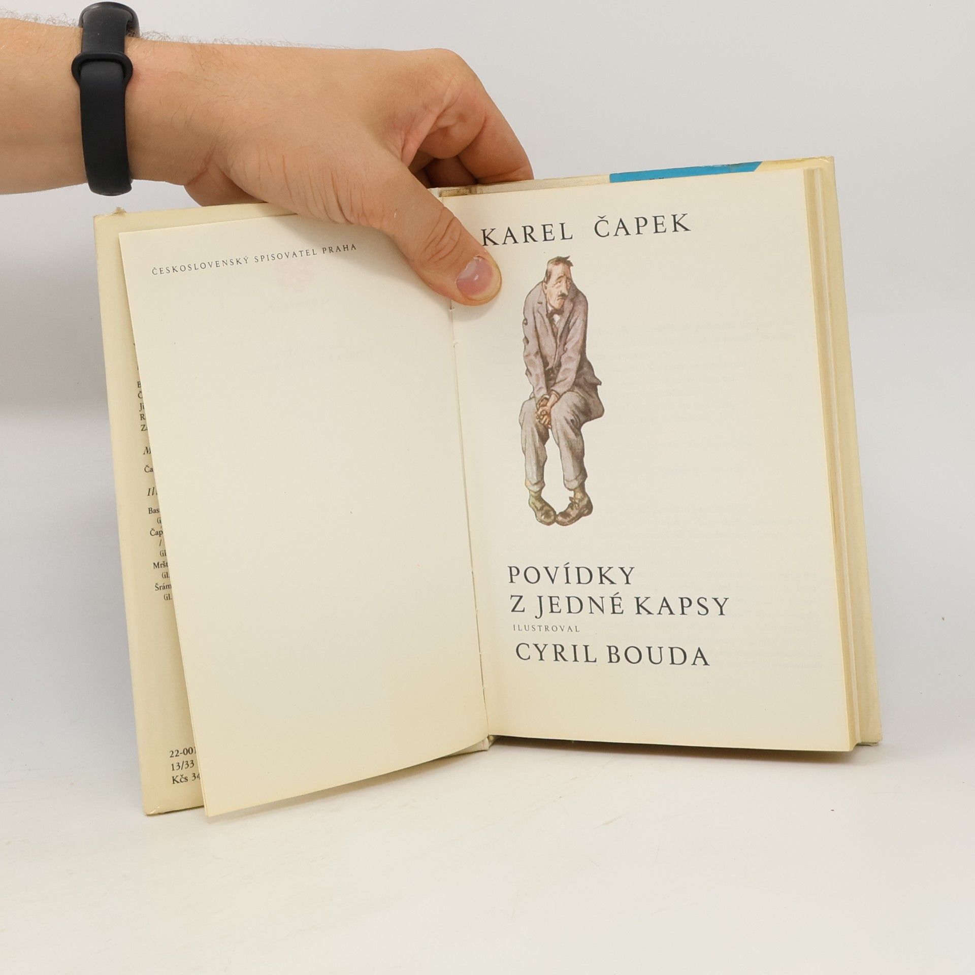 Karel Čapek Povídky z jedné kapsy. Povídky z druhé kapsy