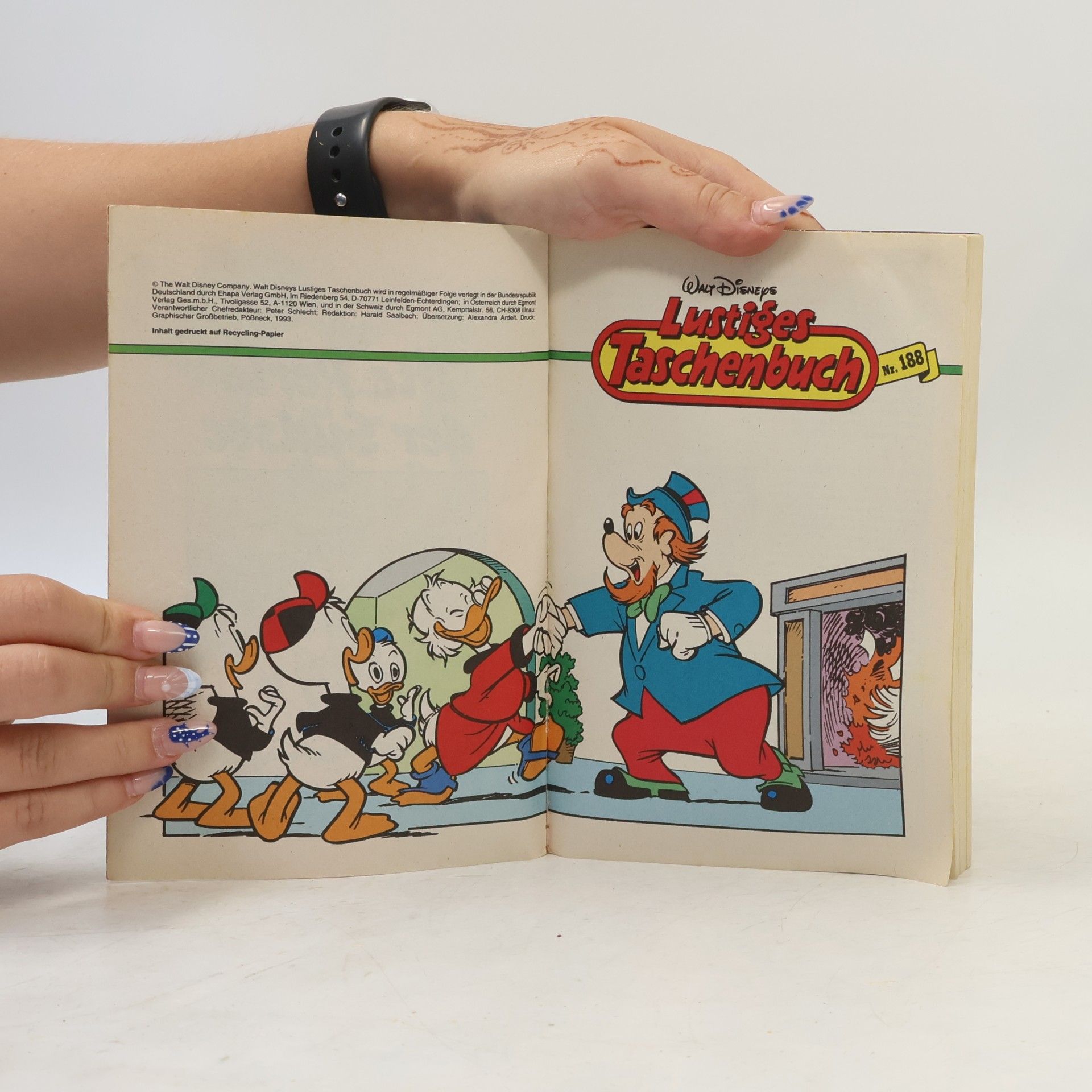 Walt Disney Lustiges Taschenbuch 188