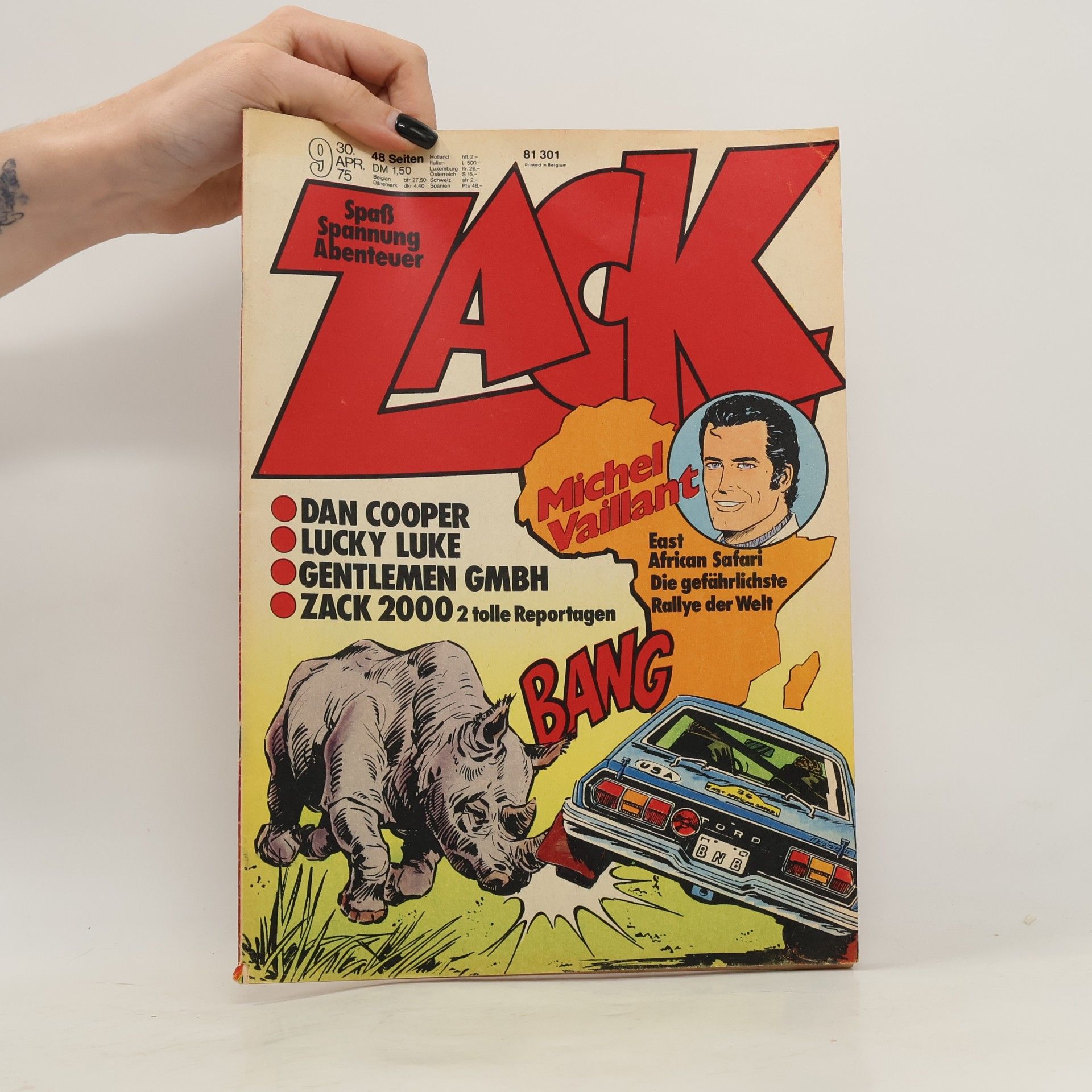 Autores varios Zack 9/1975