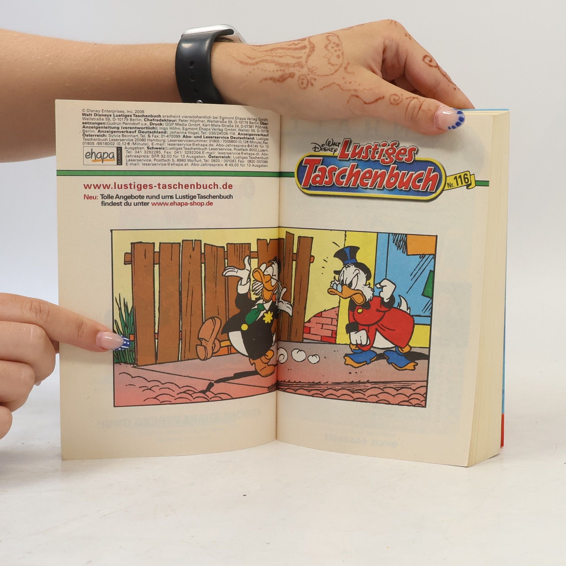 Walt Disney Lustiges Taschenbuch 116. Onkel Dagobert auf Abwegen