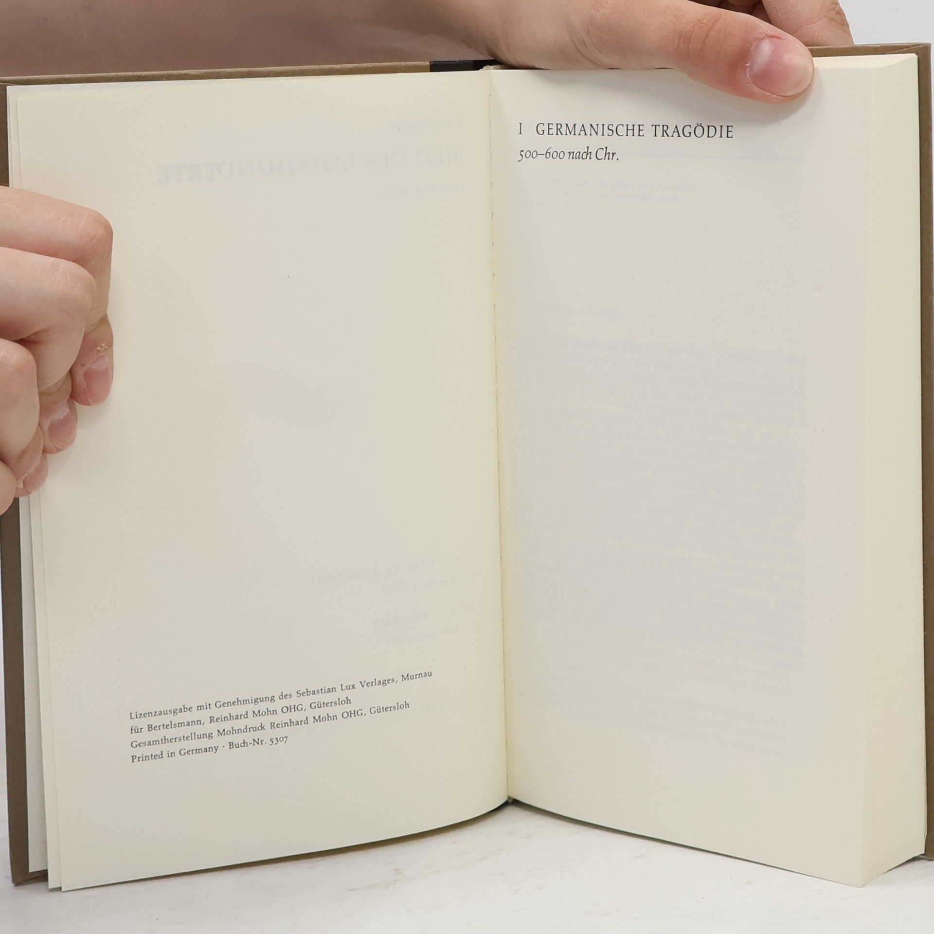 Collectif d'auteurs Weltgeschichte. I Germanische Tragödie 500-600 nach Chr. 7