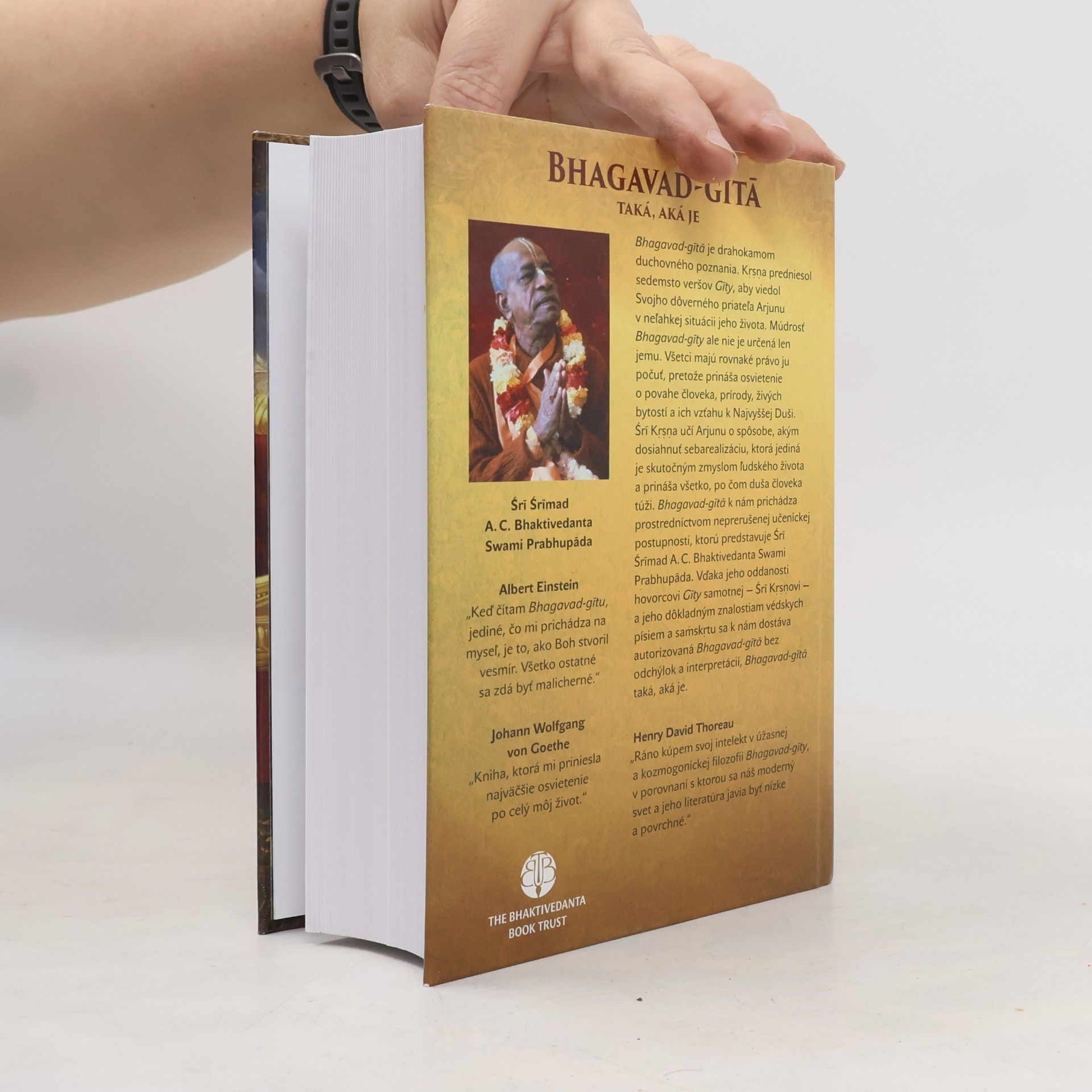 Šrí Šrímad A. Č. Bhaktivédanta Swami Prabhupáda Bhagavad-gītā taká, aká je