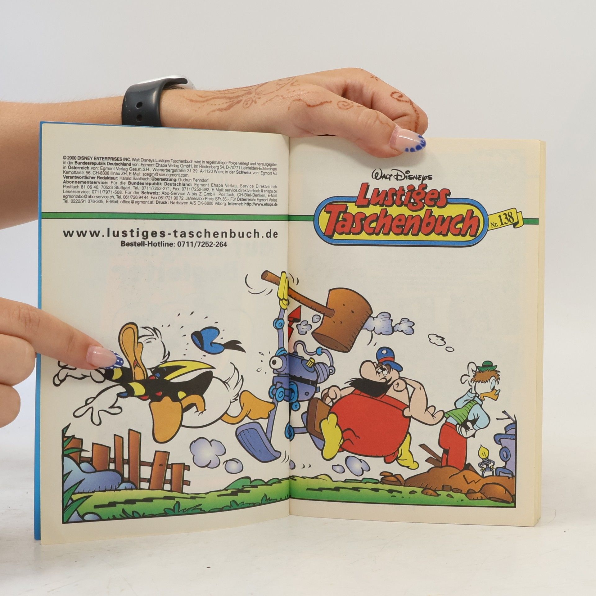 Walt Disney Lustiges Taschenbuch 138. Ein aufdringlicher Begleiter