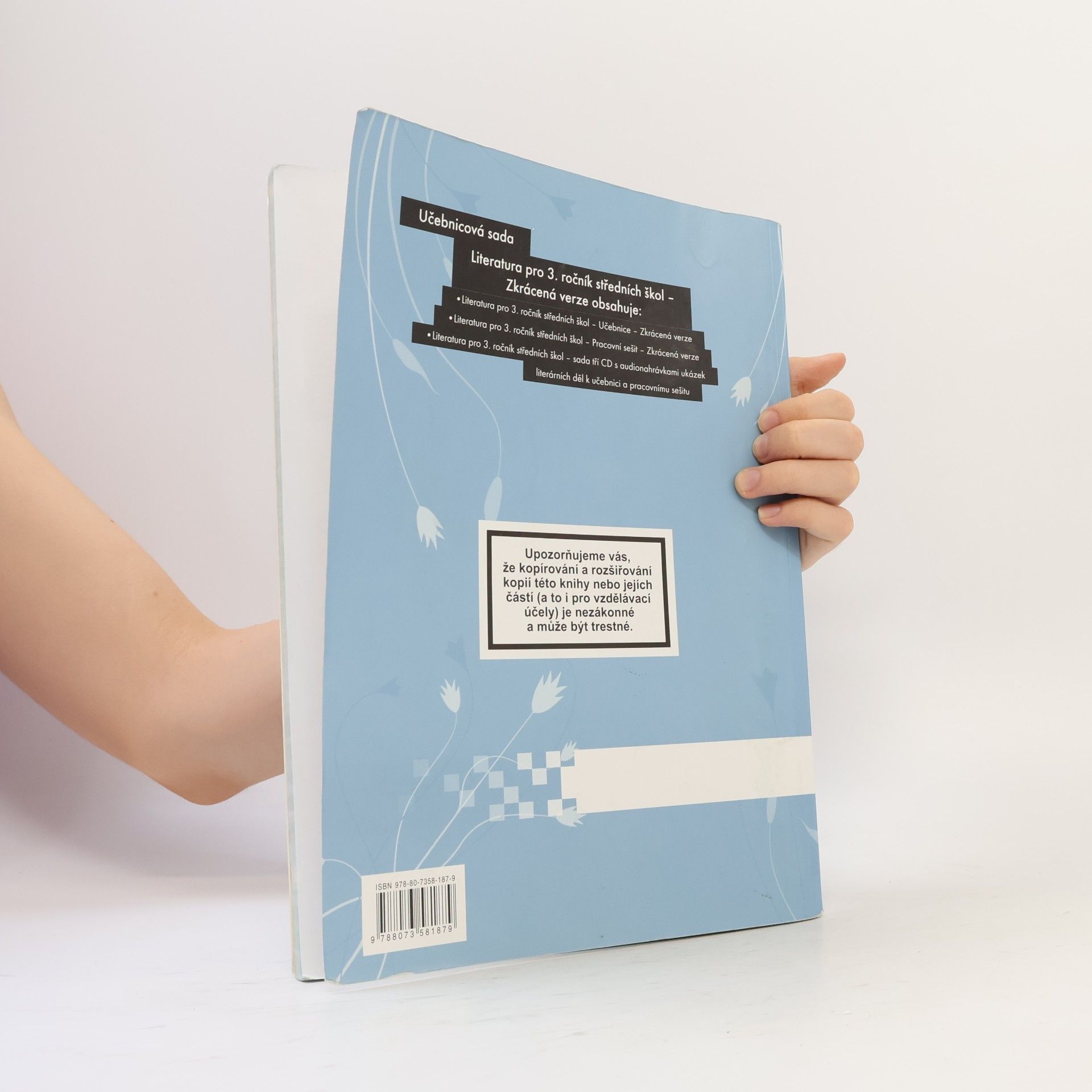 Kolektiv autorů Literatura pro 3. ročník středních škol. Učebnice. Zkrácená verze