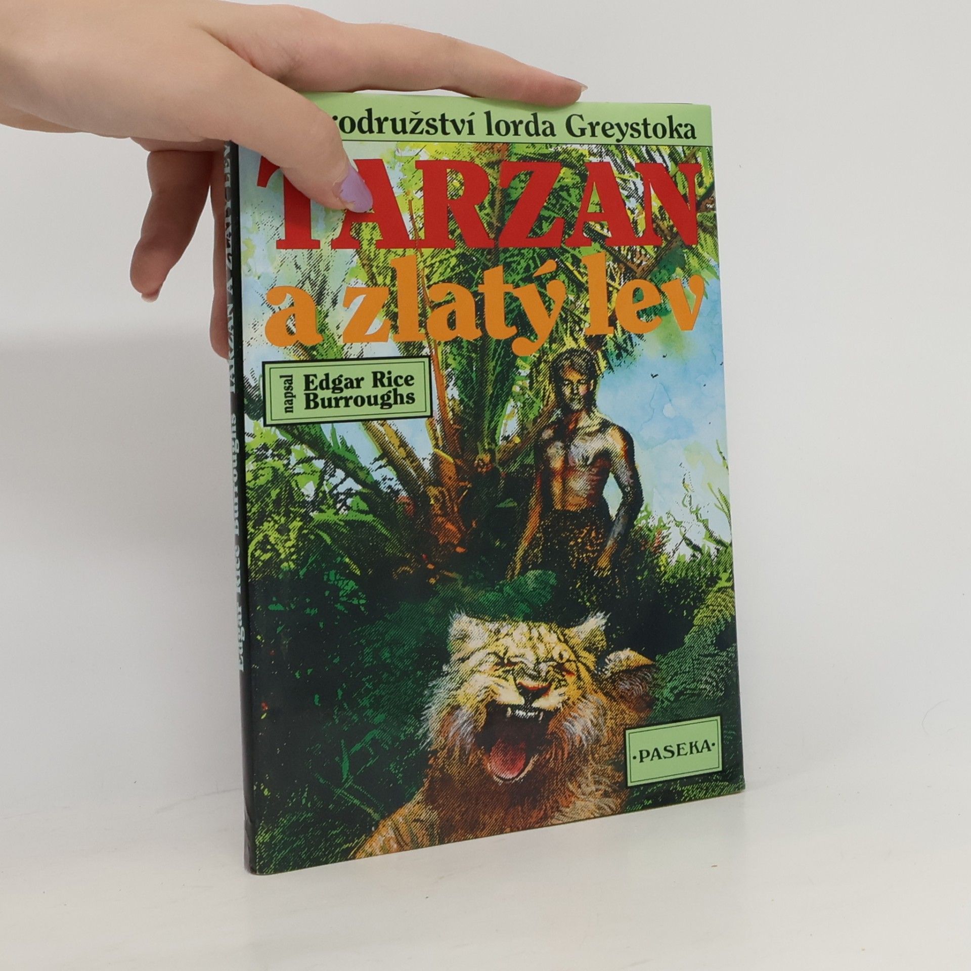 Edgar Rice Burrroughs Tarzan a zlatý lev