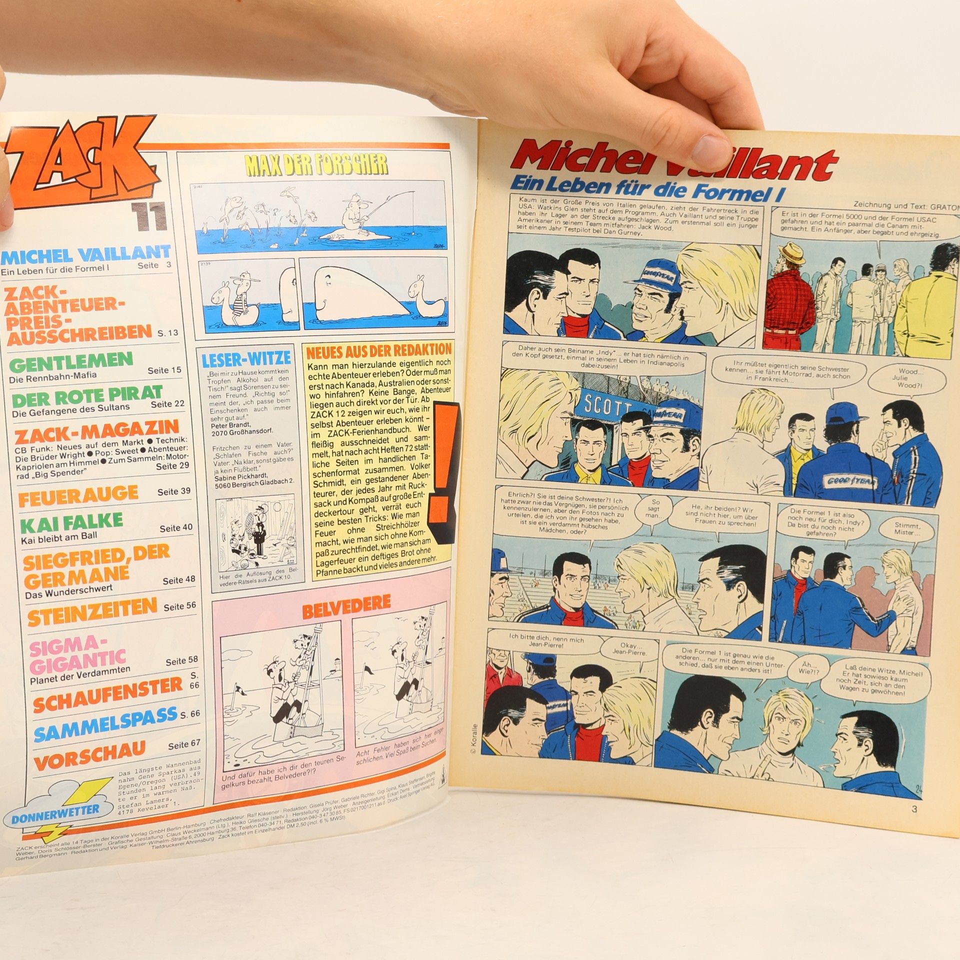 Collectif d'auteurs Zack 11/1979