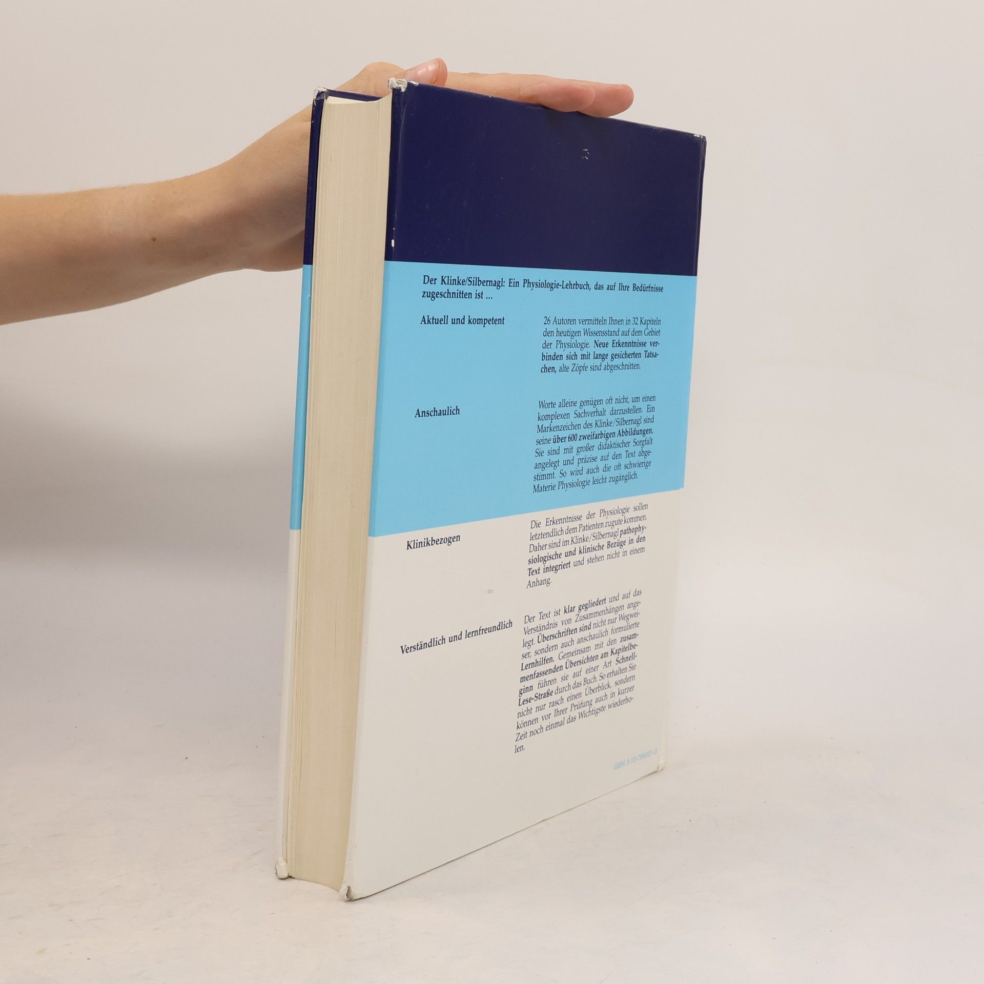 Rainer Klinke Lehrbuch der Physiologie