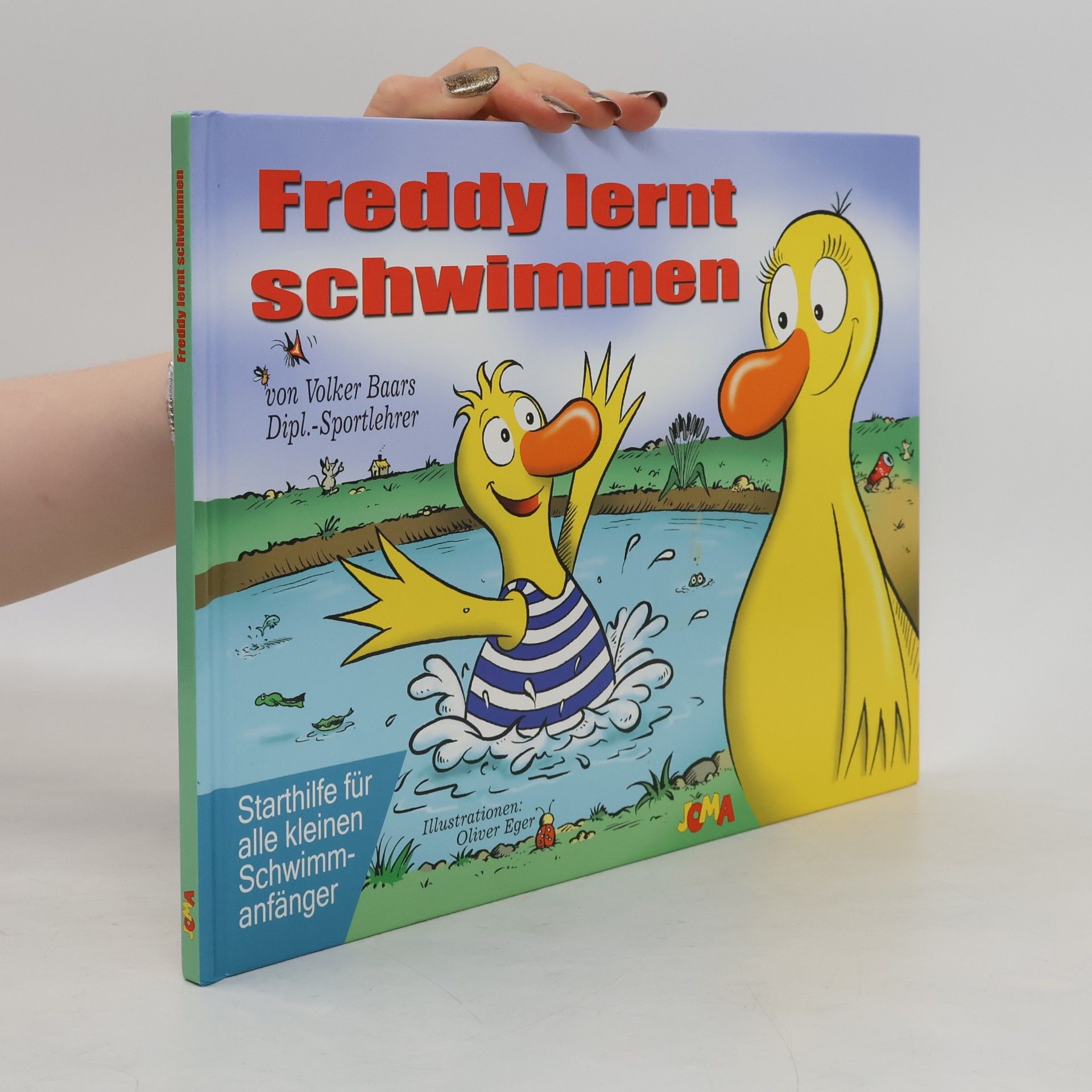 Freddy lernt schwimmen
