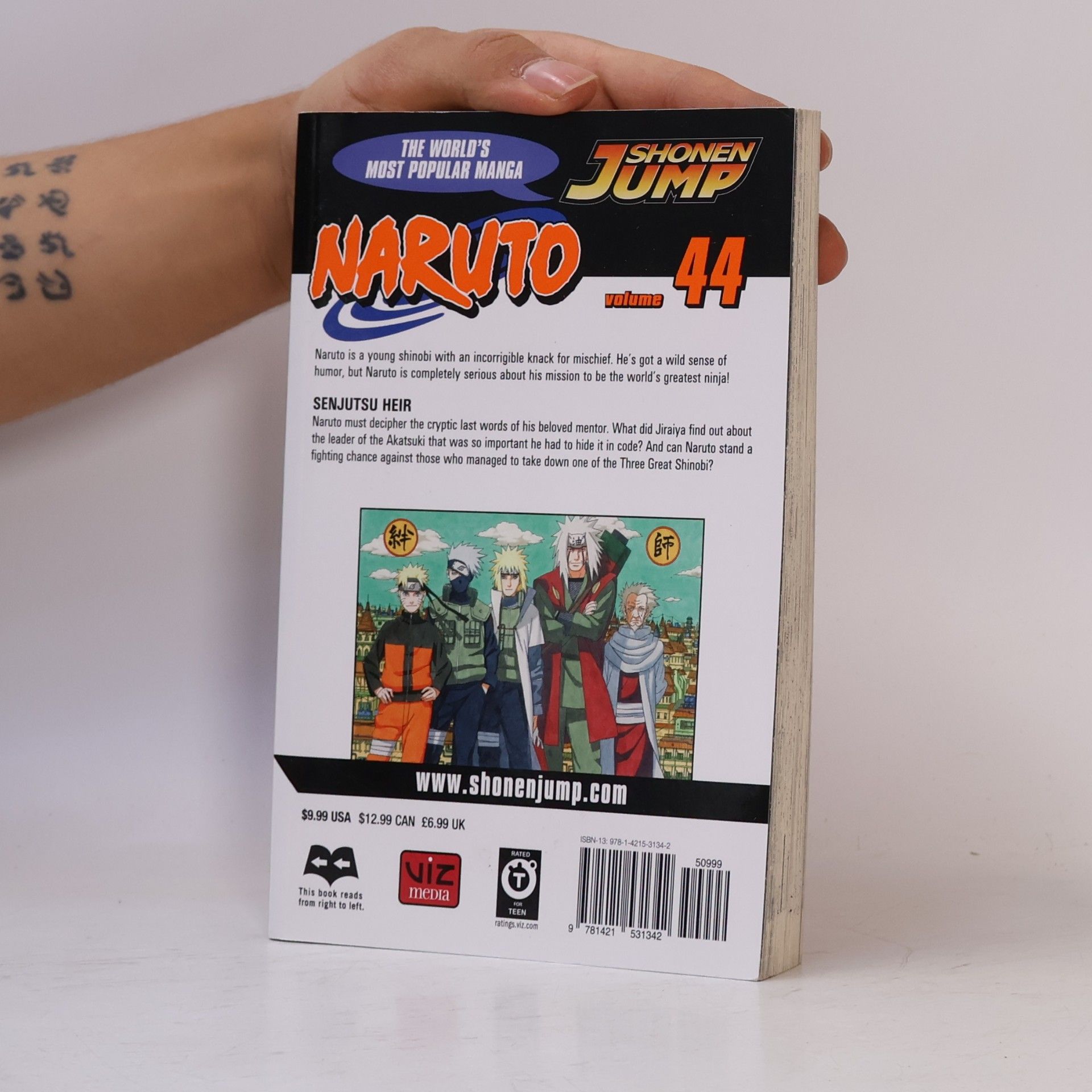 Masashi Kishimoto Naruto, Vol. 44