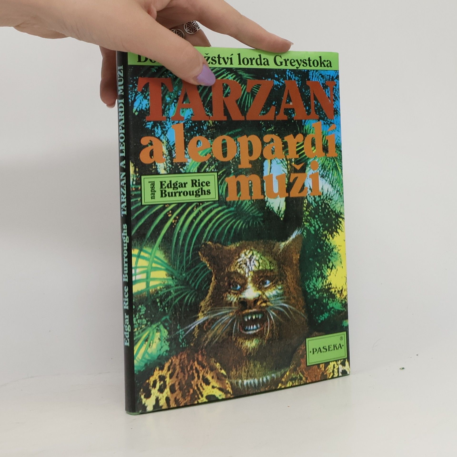 Edgar Rice Burrroughs Tarzan a leopardí muži