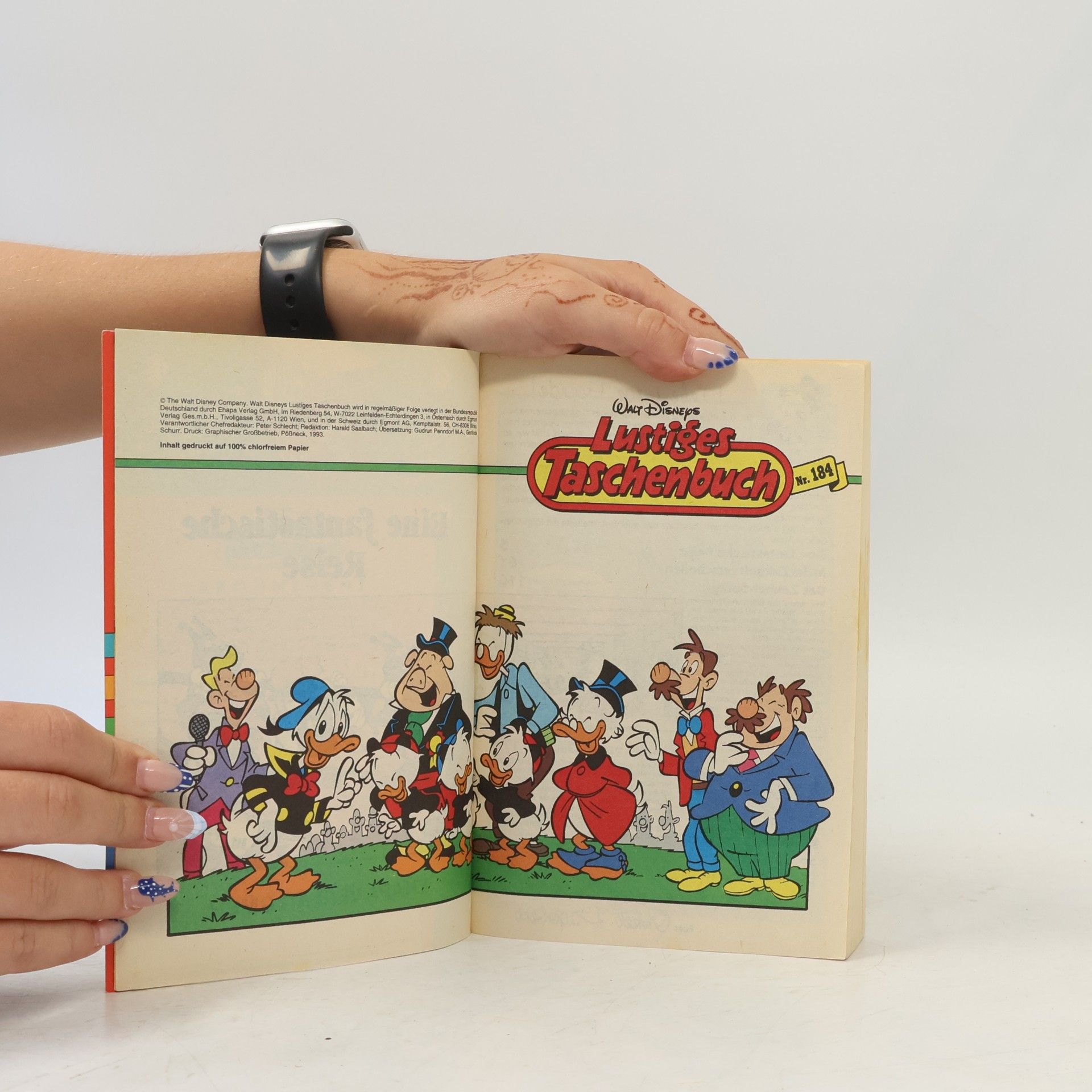 Walt Disney Lustiges Taschenbuch 184. Eine fantastische Reise