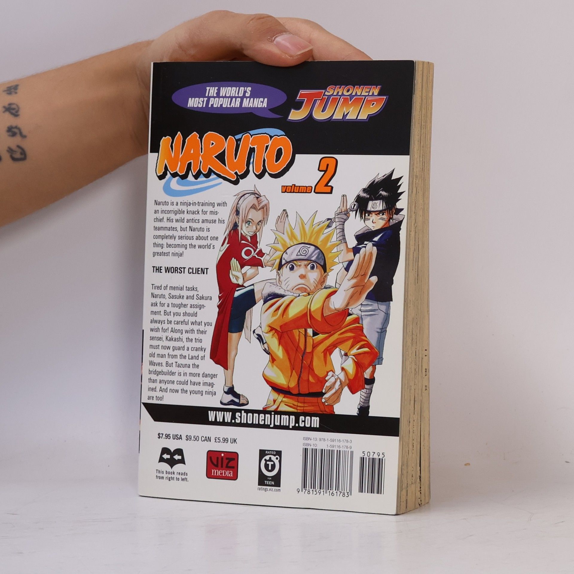 Masashi Kishimoto Naruto, Vol. 2