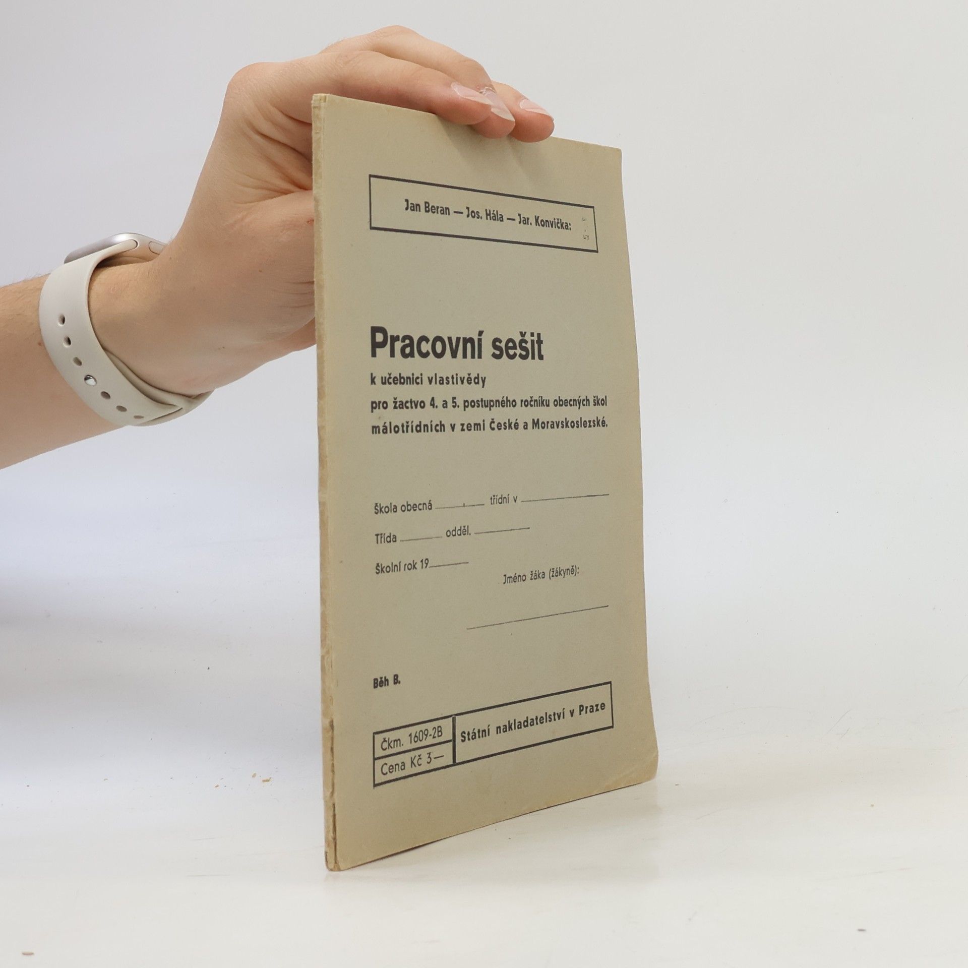 Autorenkollektiv Pracovní sešit k učebnici vlastivědy pro žactvo 4. a 5. postupného ročníku obecných škol málotřídních v zemi České a Moravskoslezské