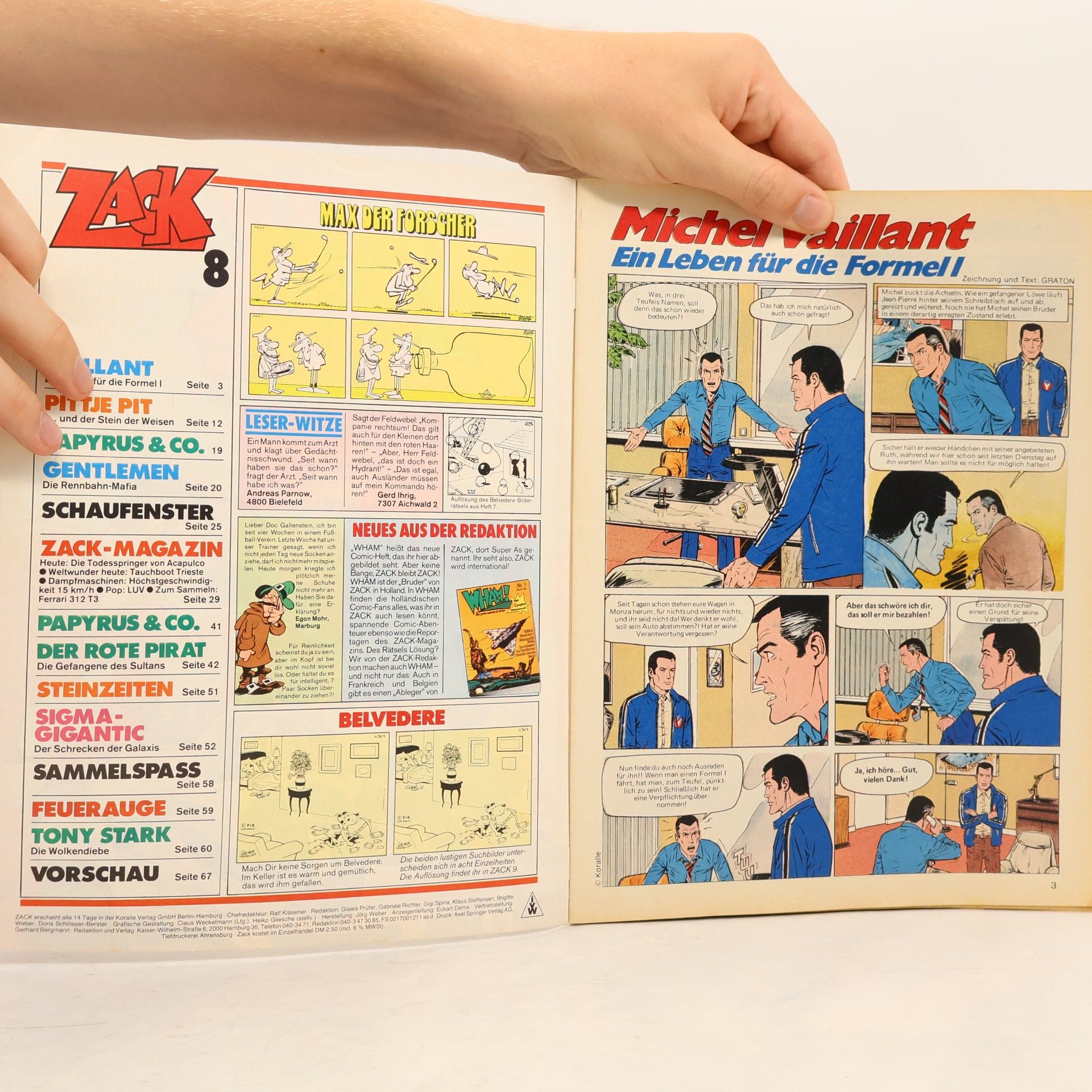 Autores varios Zack 8/1979