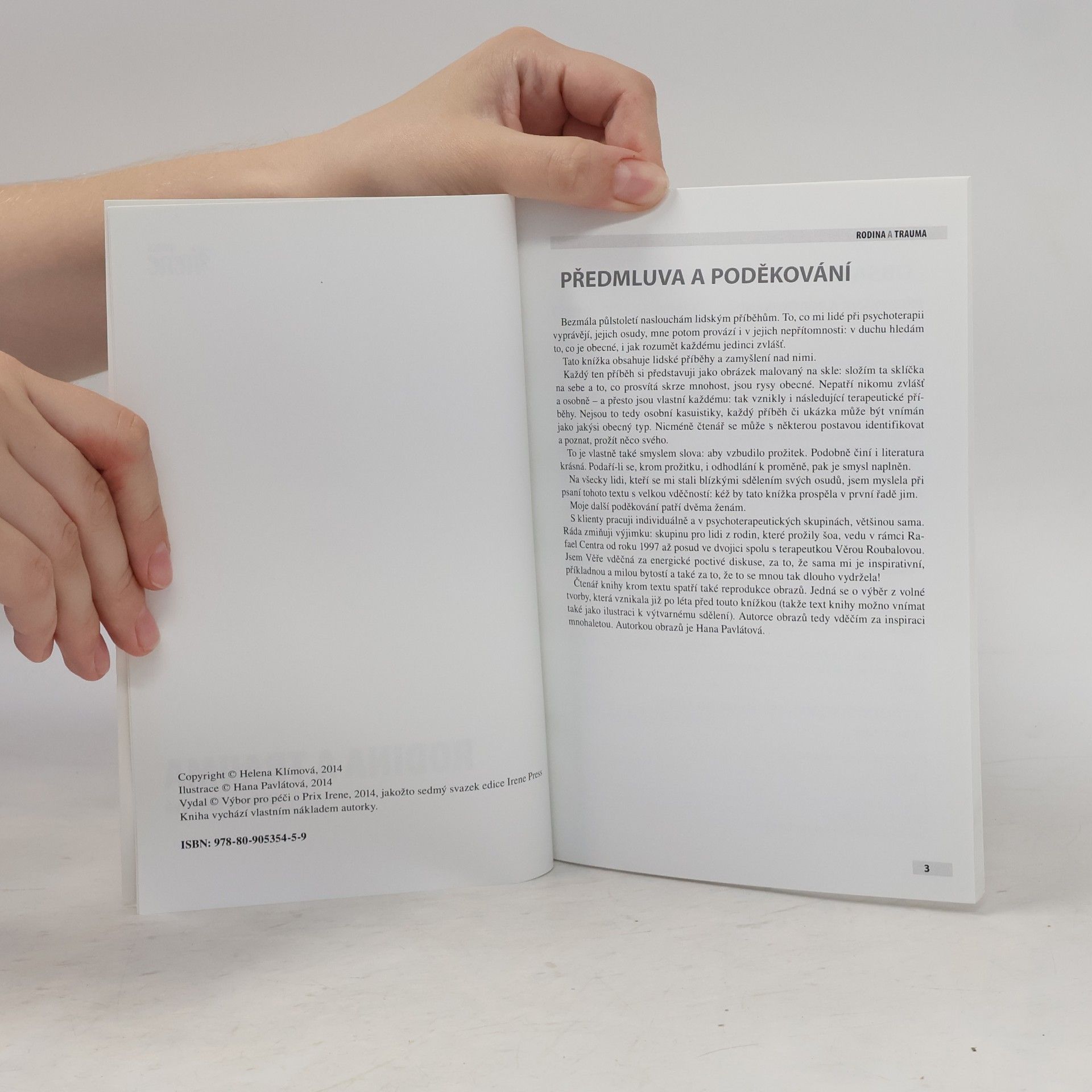 Helena Klímová Rodina a traumata