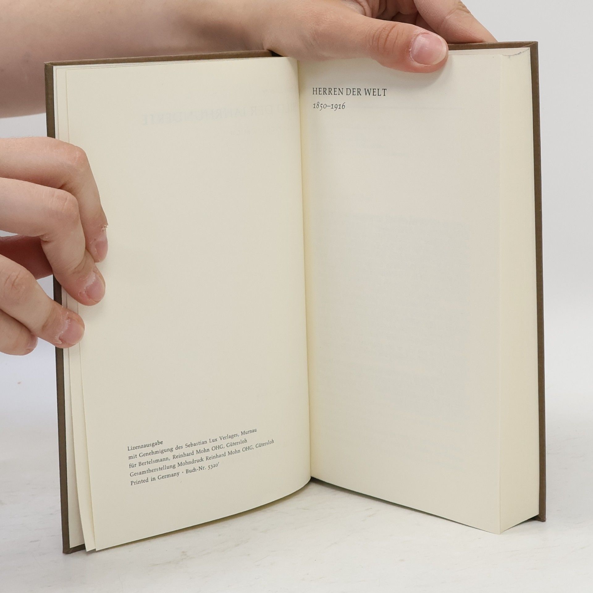 Otto Zierer Bild der Jahrhudert. Weltgeschichte 20