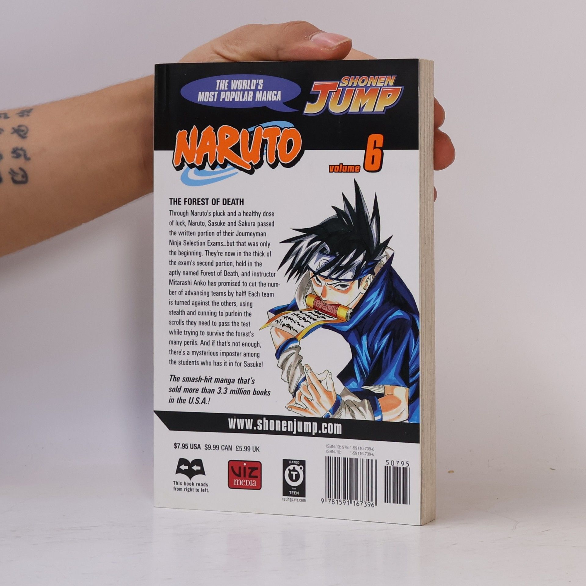 Masaši Kišimoto Naruto, Vol. 6