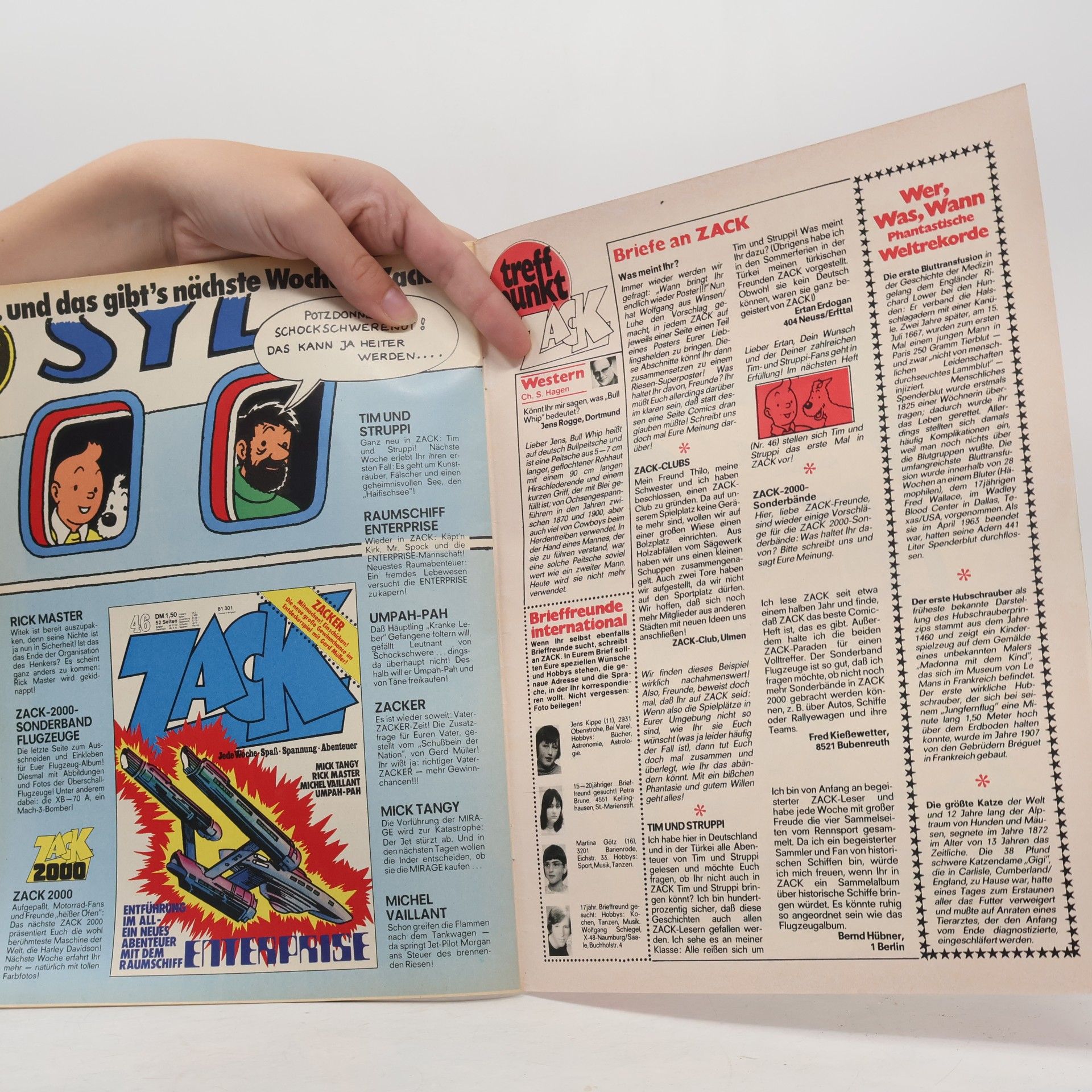 Autorenkollektiv Zack 45.Jede Woche. Spaß. Spannung. Abenteuer