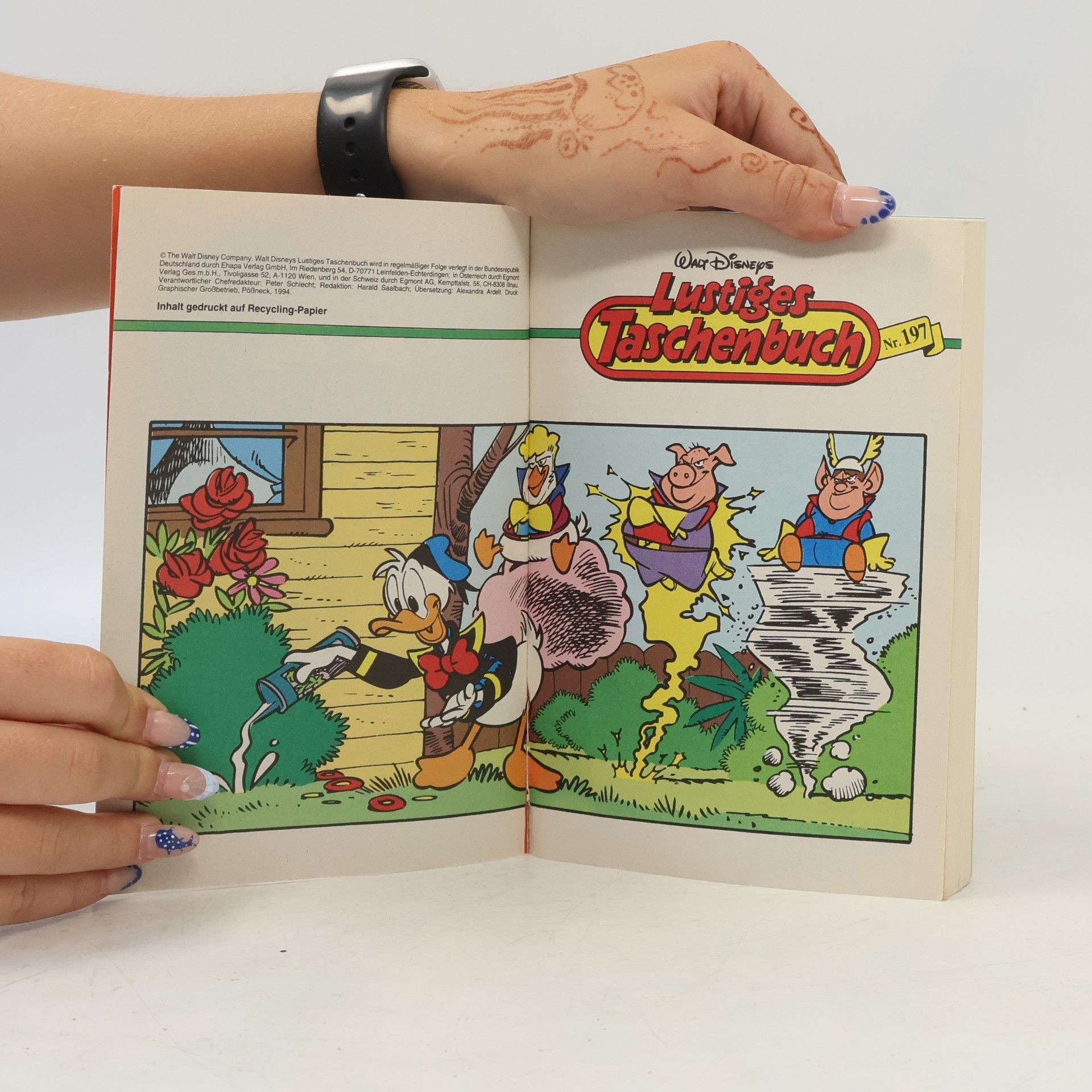 Walt Disney Lustiges Taschenbuch 197. Drachengold