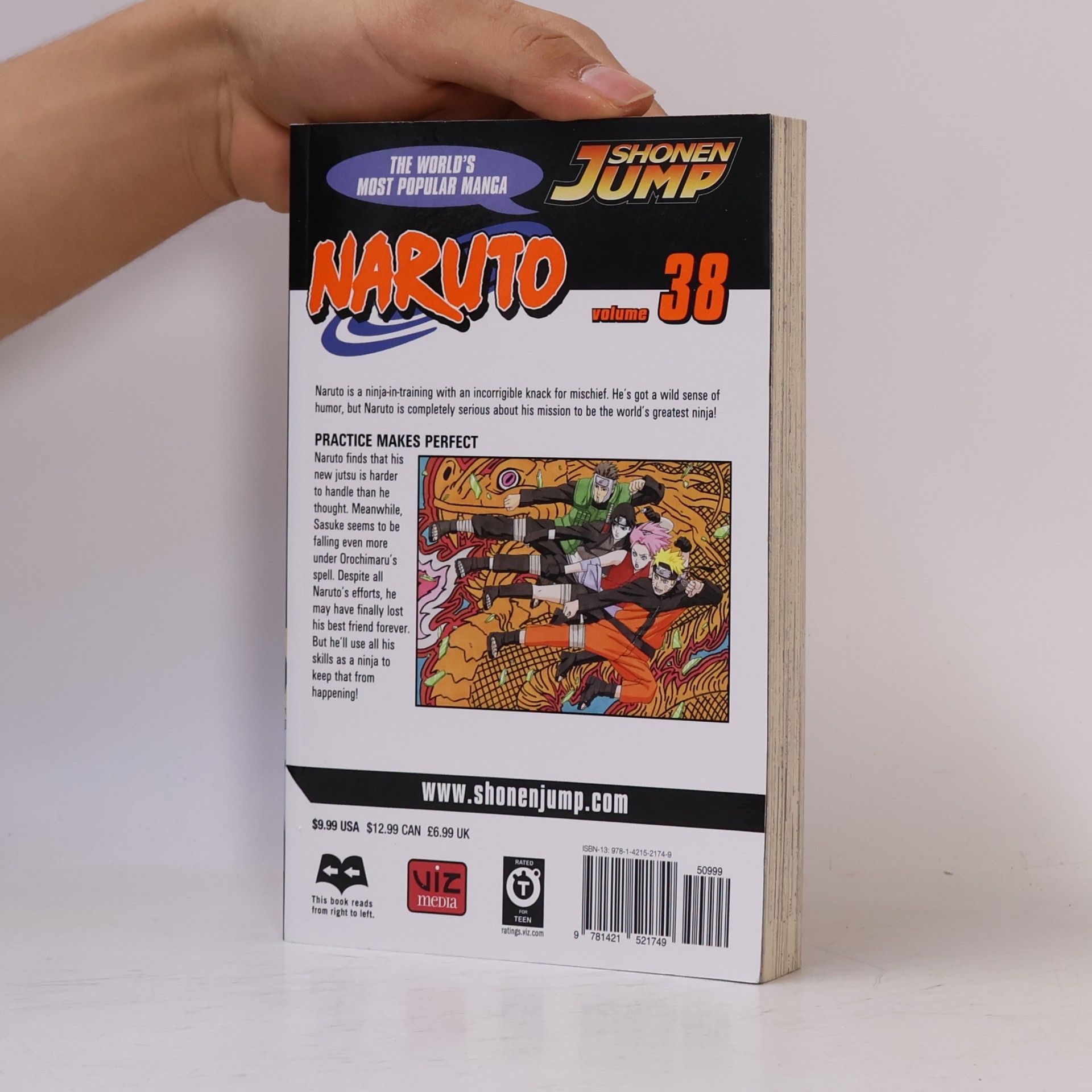 Masashi Kishimoto Naruto, Vol. 38